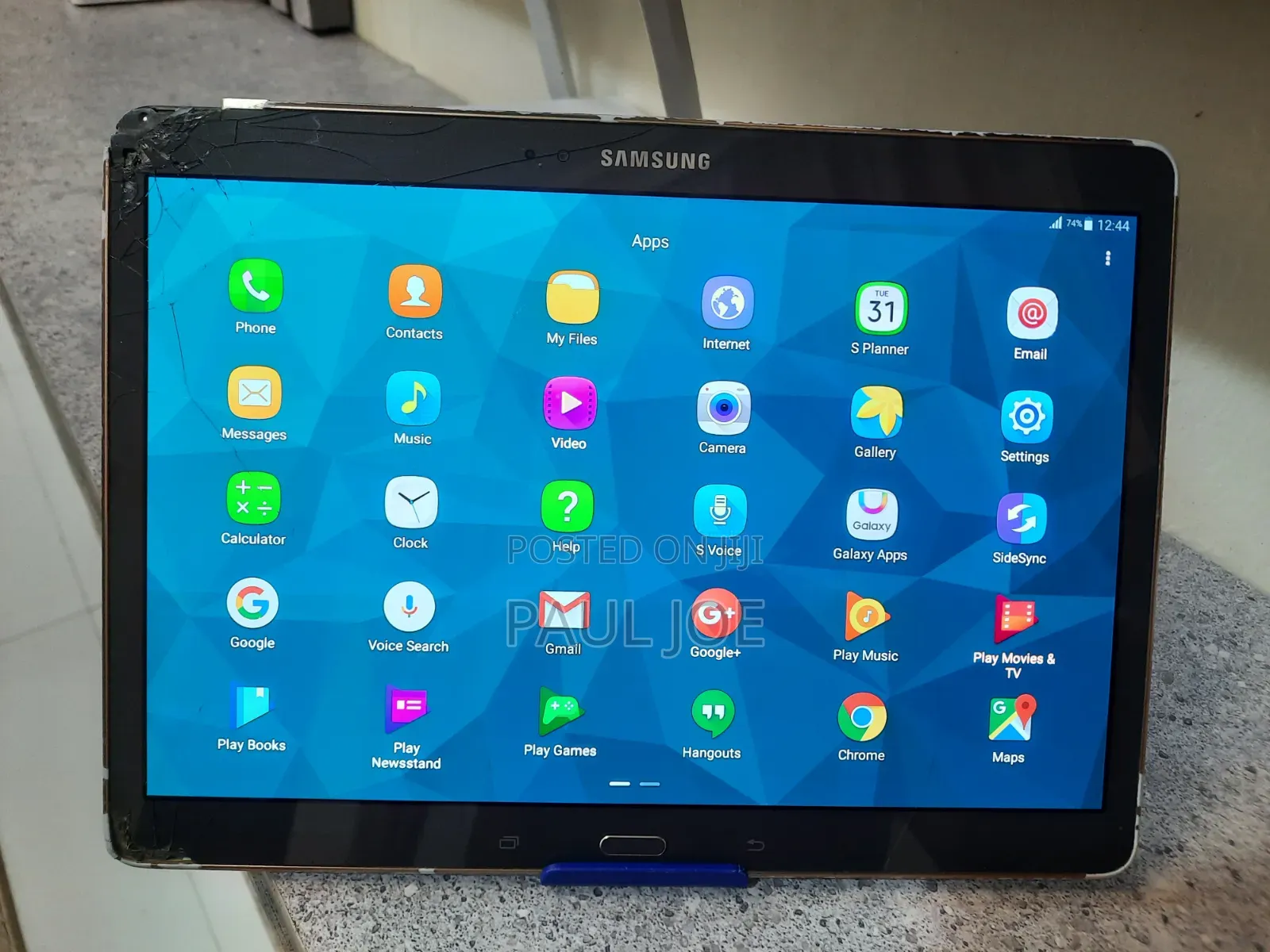 Samsung Galaxy Tab S 10.5 16 GB Gray