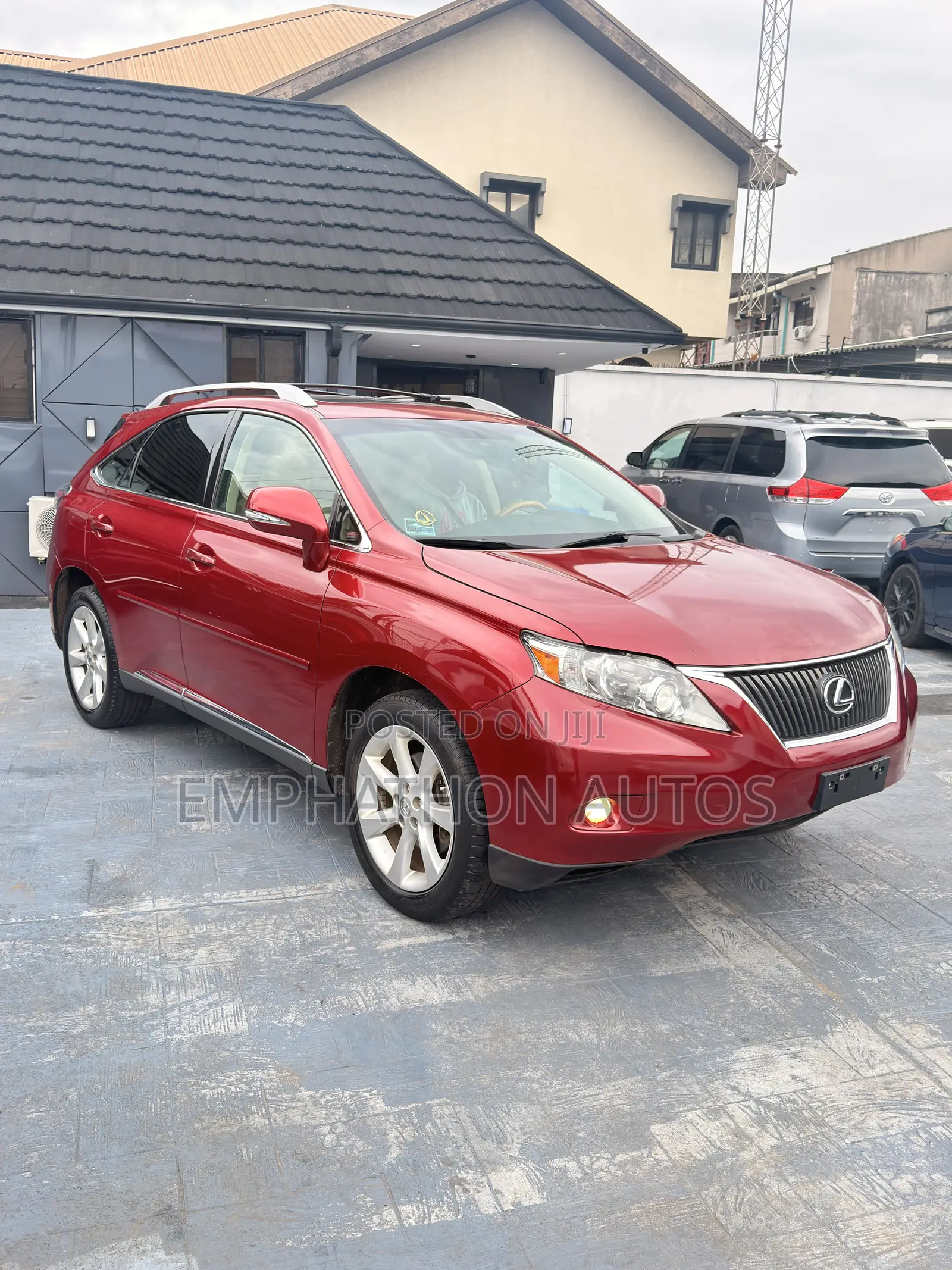 Lexus RX 350 2010 Burgundy