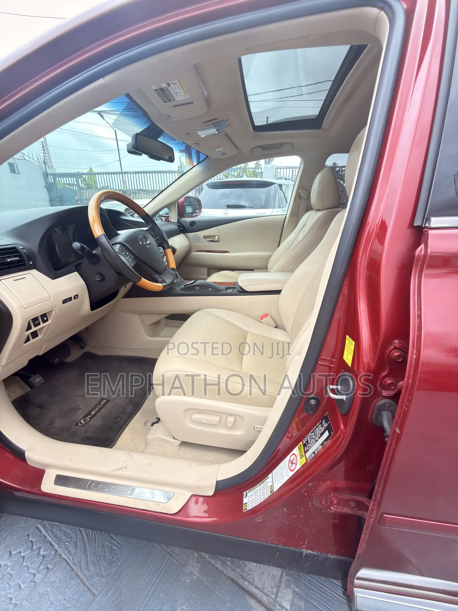Lexus RX 350 2010 Burgundy