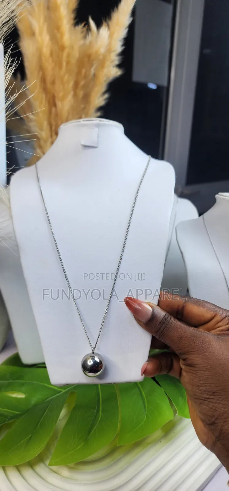 Ball Drop Pendant Chain