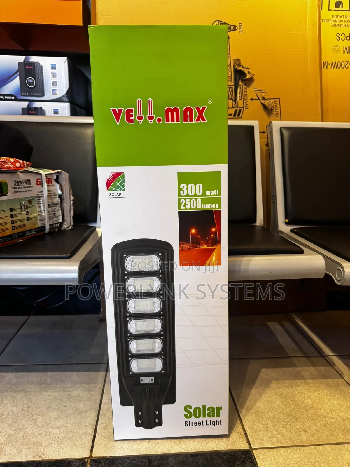 Vell Max Solar Street Light