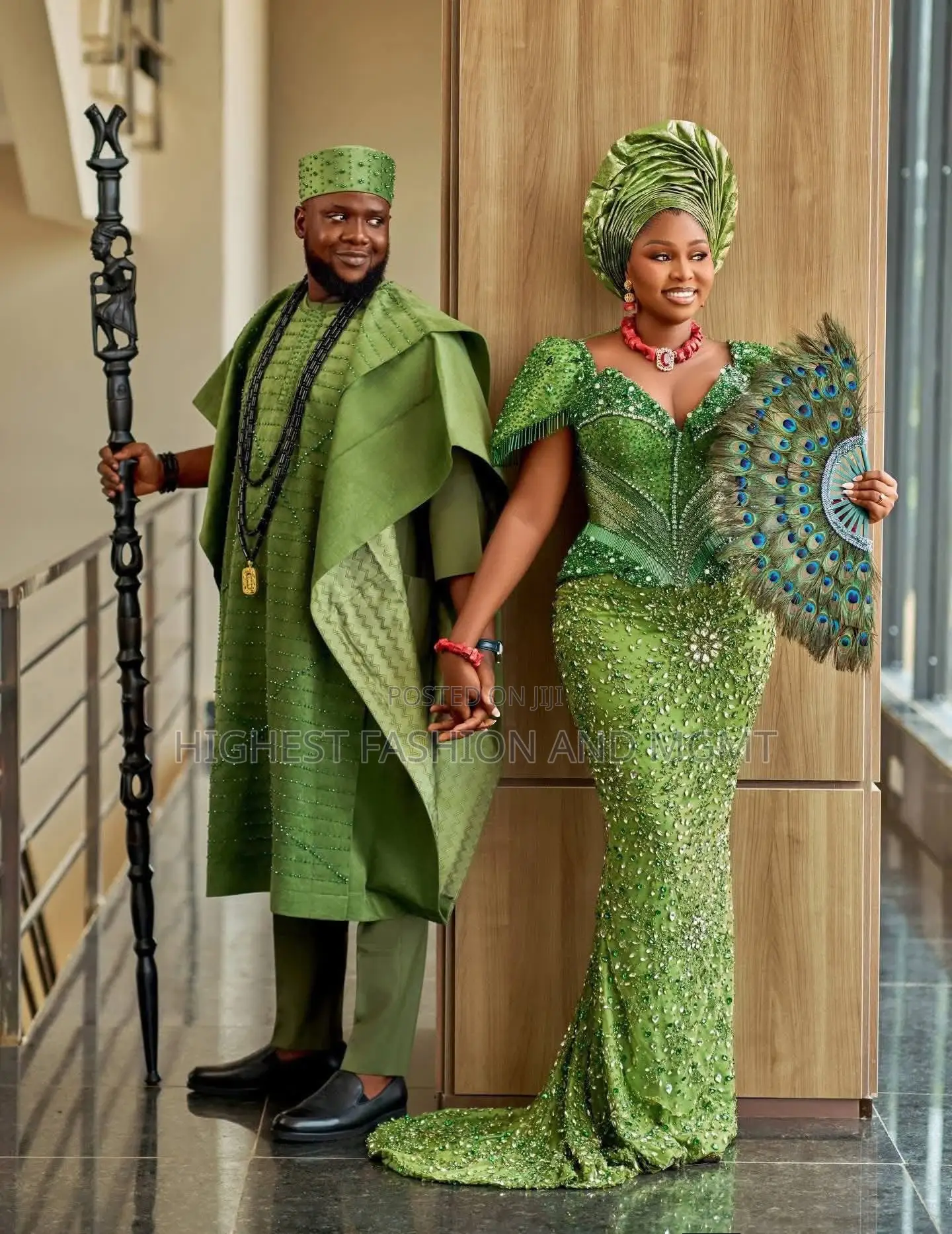Luxury Maroon Gold Traditional Couple Set