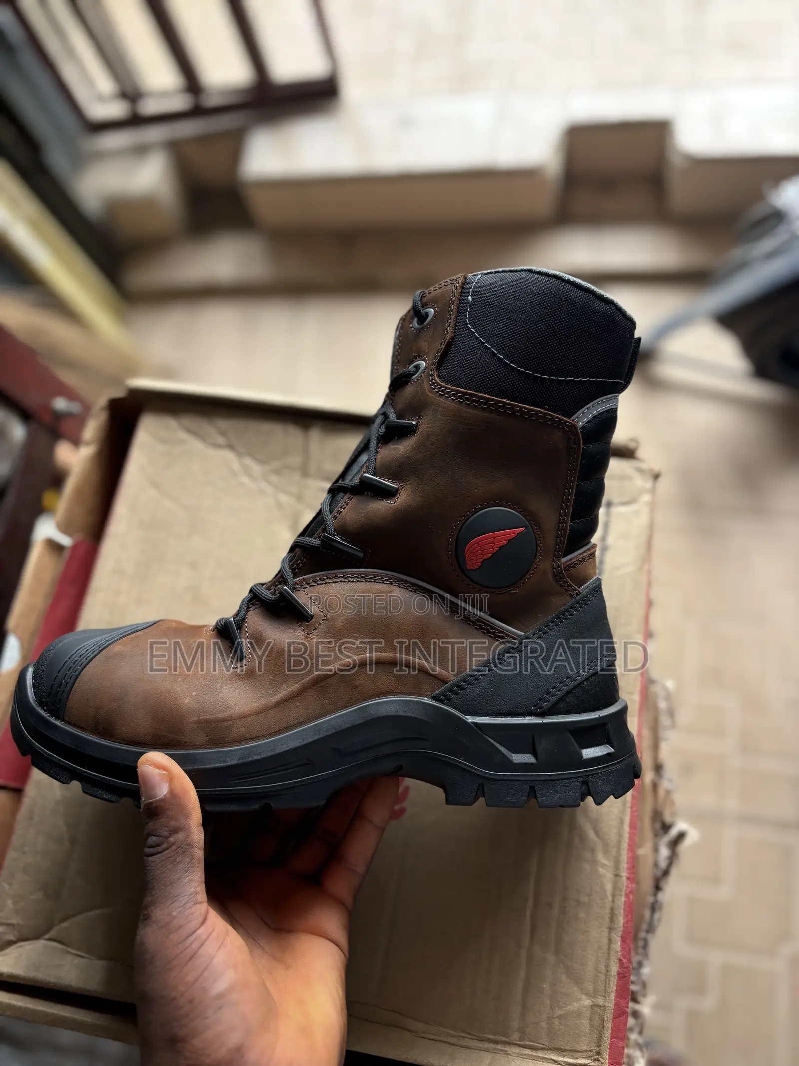 Red Wing Petroking Safety Boots