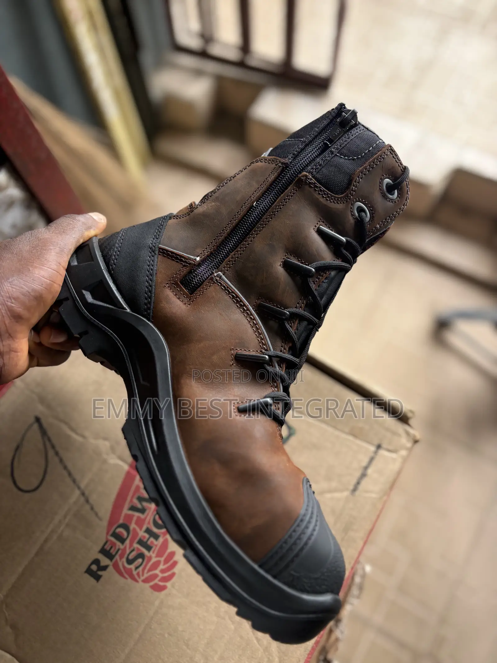 Red Wing Petroking Safety Boots