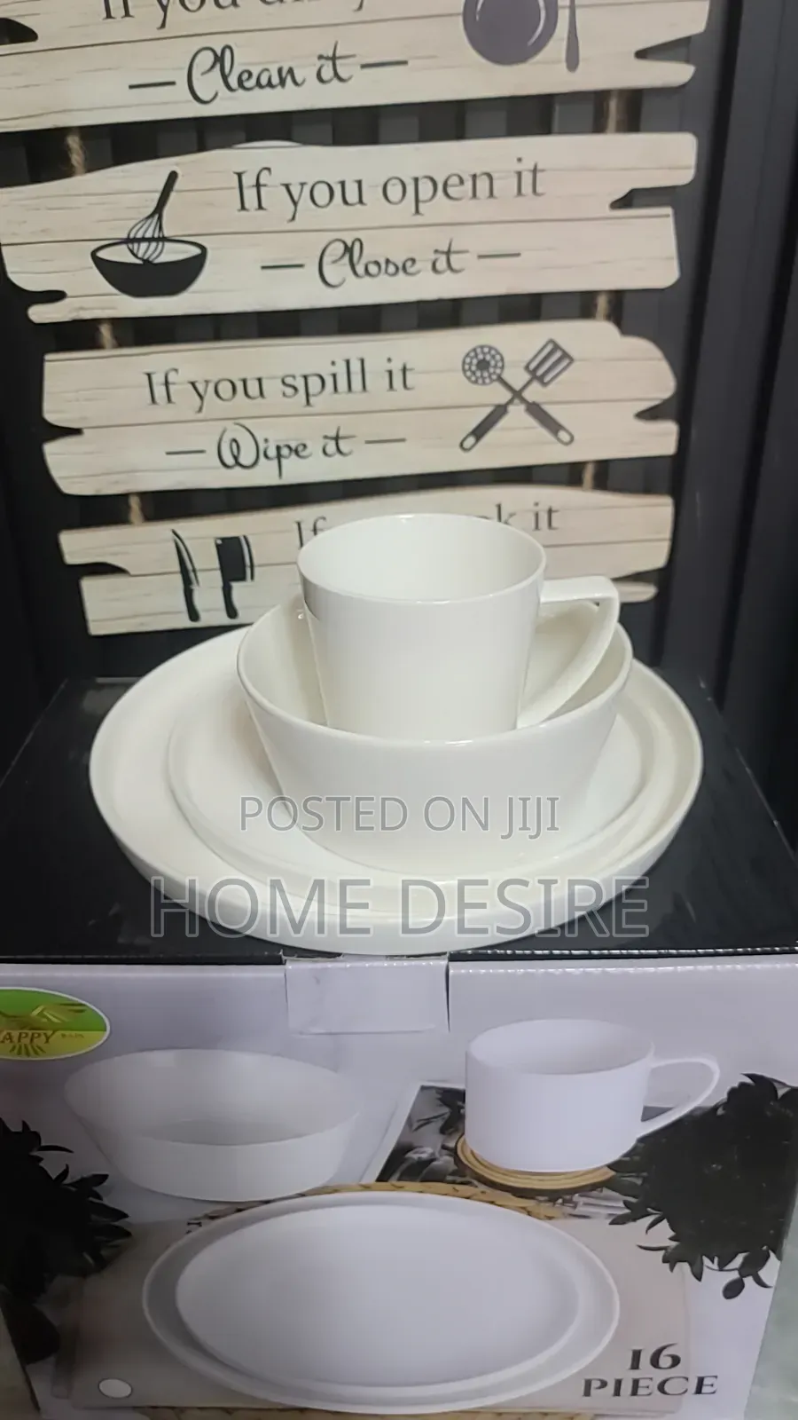 Stoneware Dinner Set