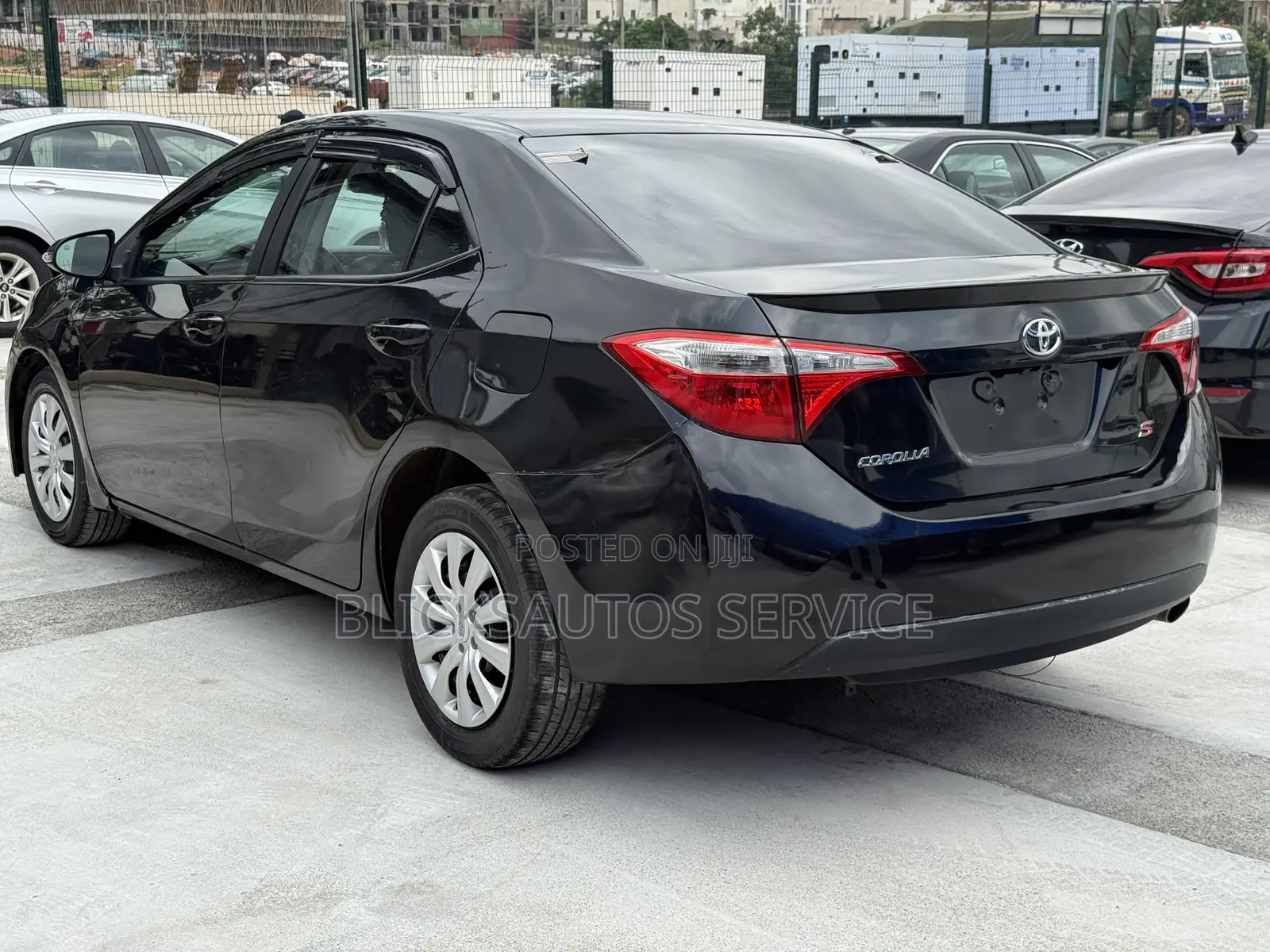 Toyota Corolla S Plus 4dr Sedan (1.8L 4cyl CVT) 2015 Black