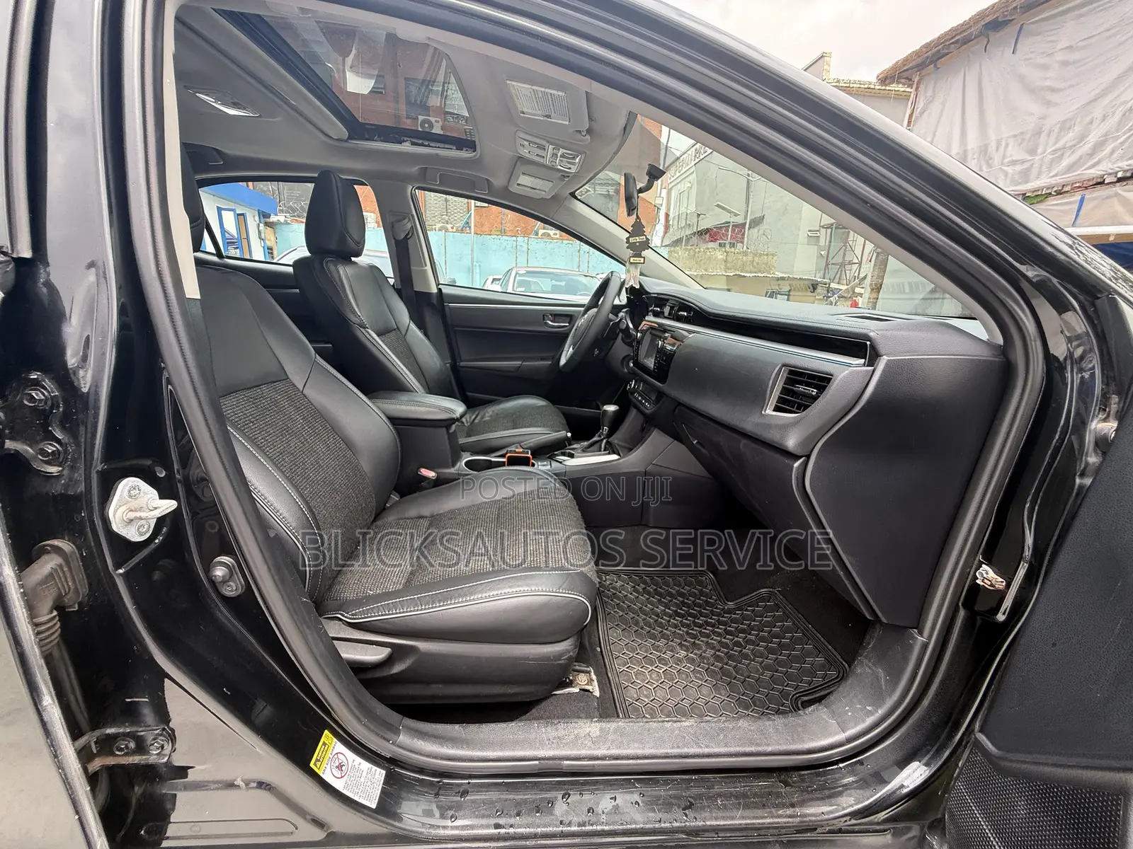 Toyota Corolla S Plus 4dr Sedan (1.8L 4cyl CVT) 2015 Black