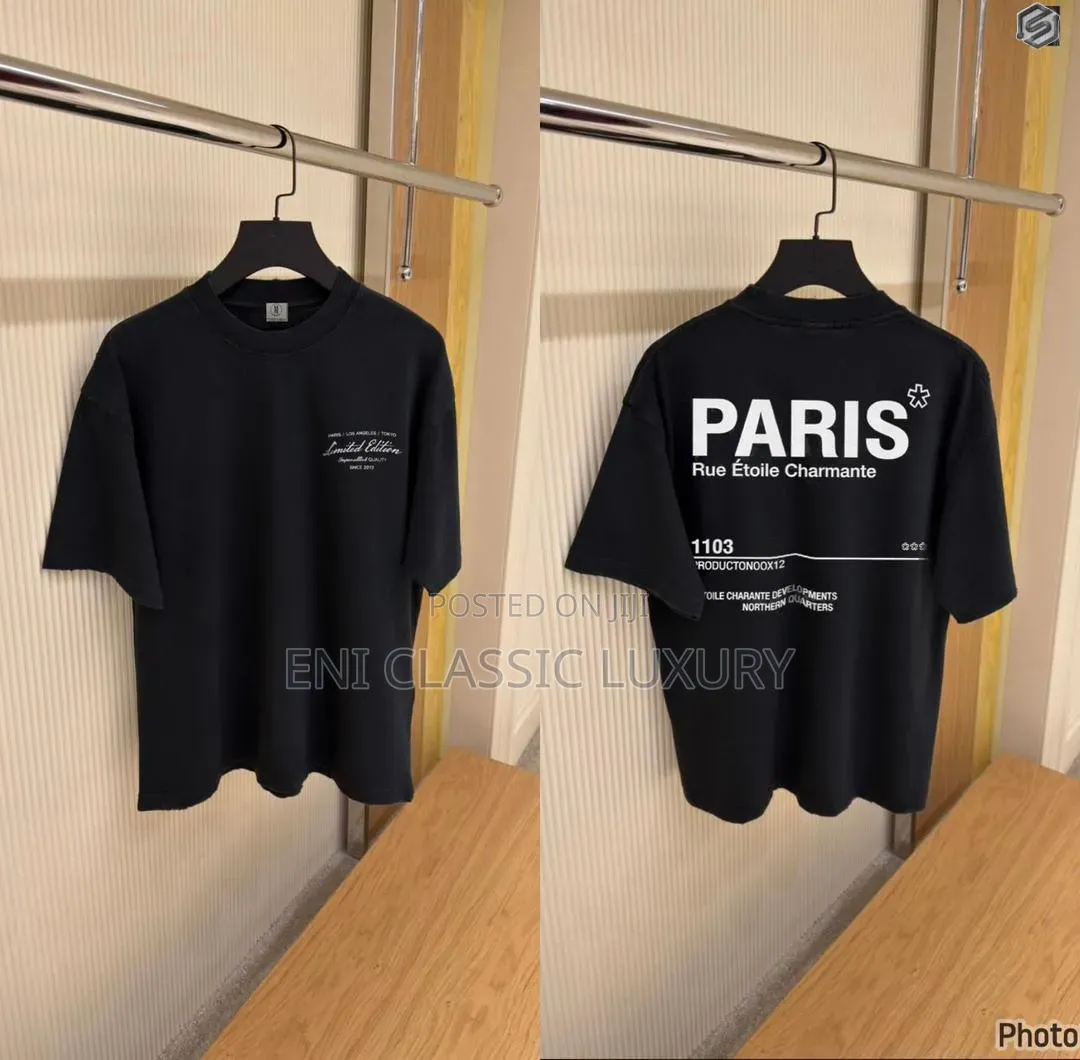 Paris Luxury Men's T-Shirts Best Quality Well Banded