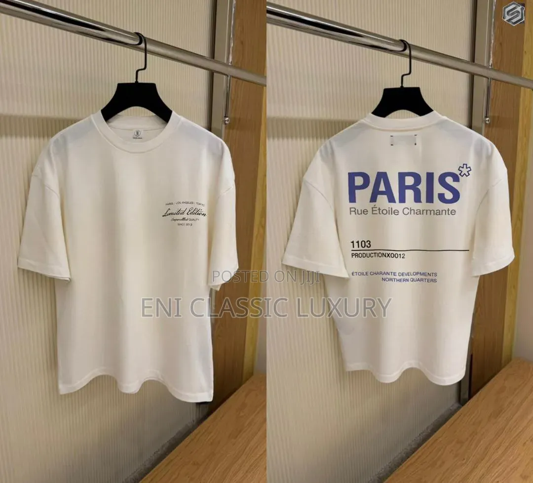 Paris Luxury Men's T-Shirts Best Quality Well Banded