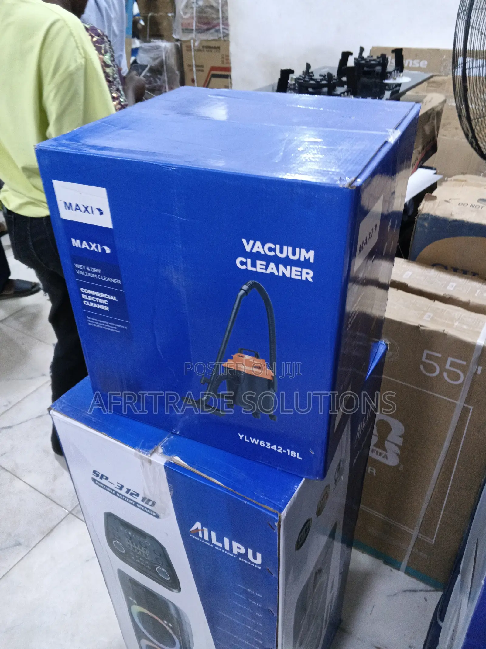 Maxi Ylw6342 Wet Dry Vacuum With Strong Suction