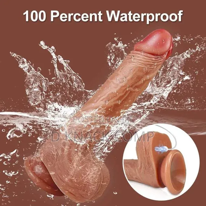 Rechargeable Thrust Dildo With App Remote Control - 7 Vibration Modes