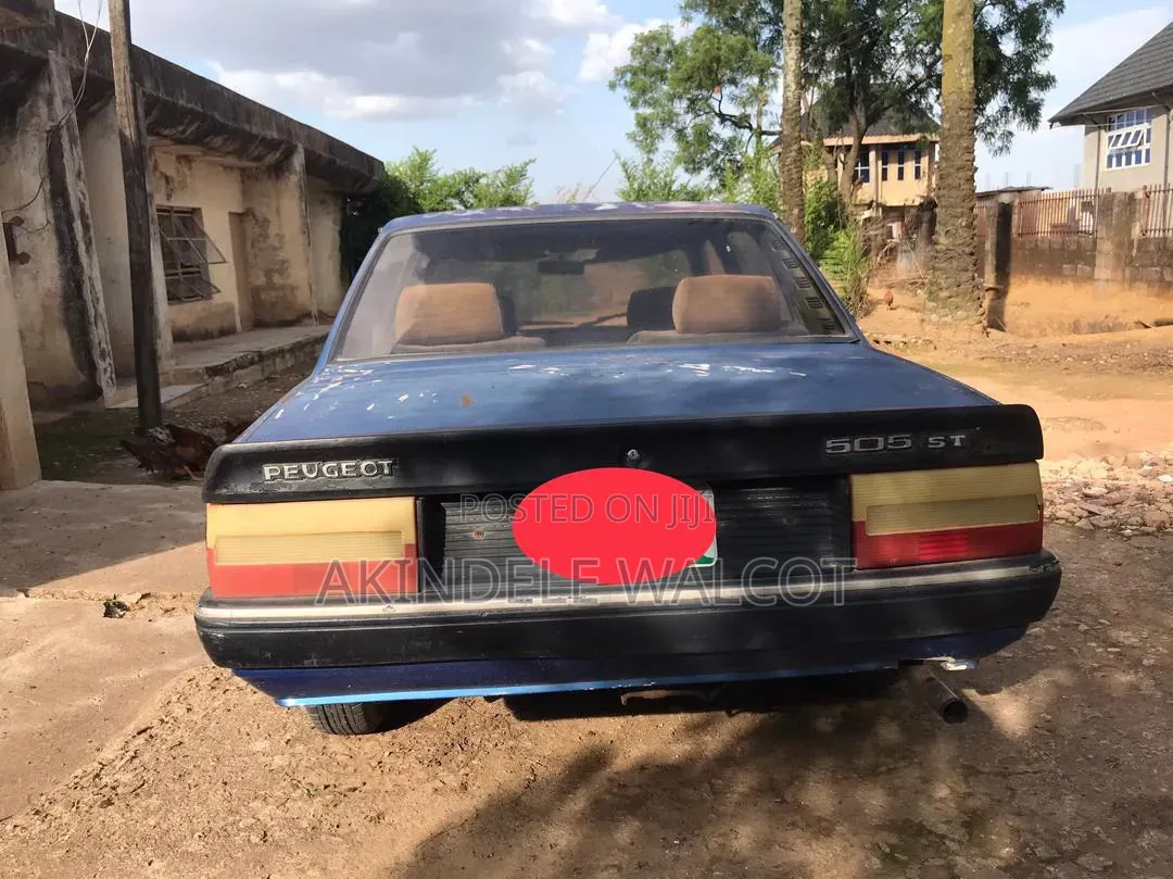 Peugeot 505 1989 Blue