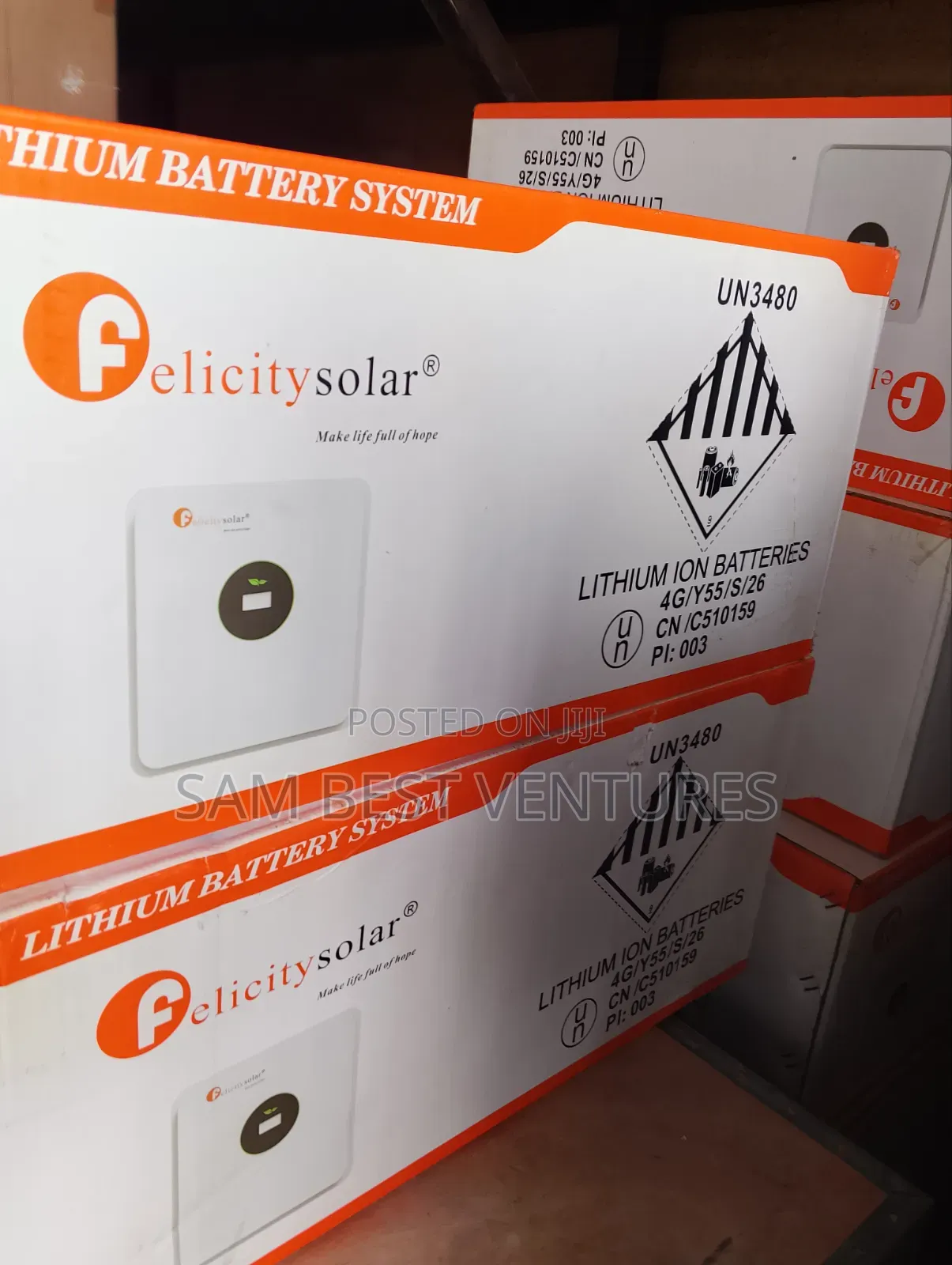 5kwh 24v Felicity Lithium Batteries