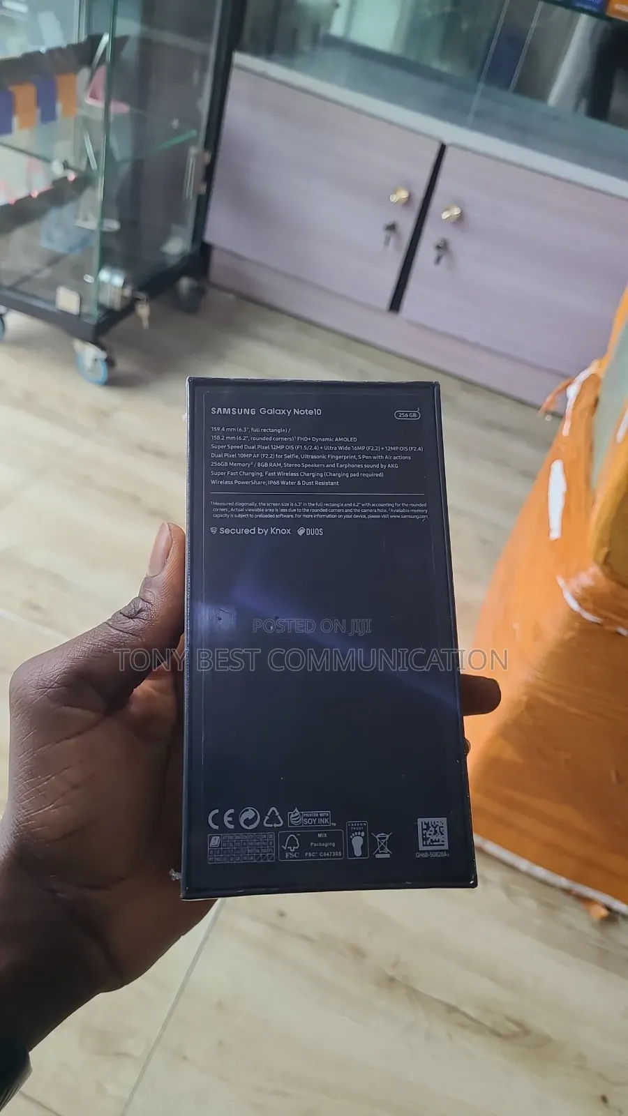 New Samsung Galaxy Note 10 5G 256 GB Black