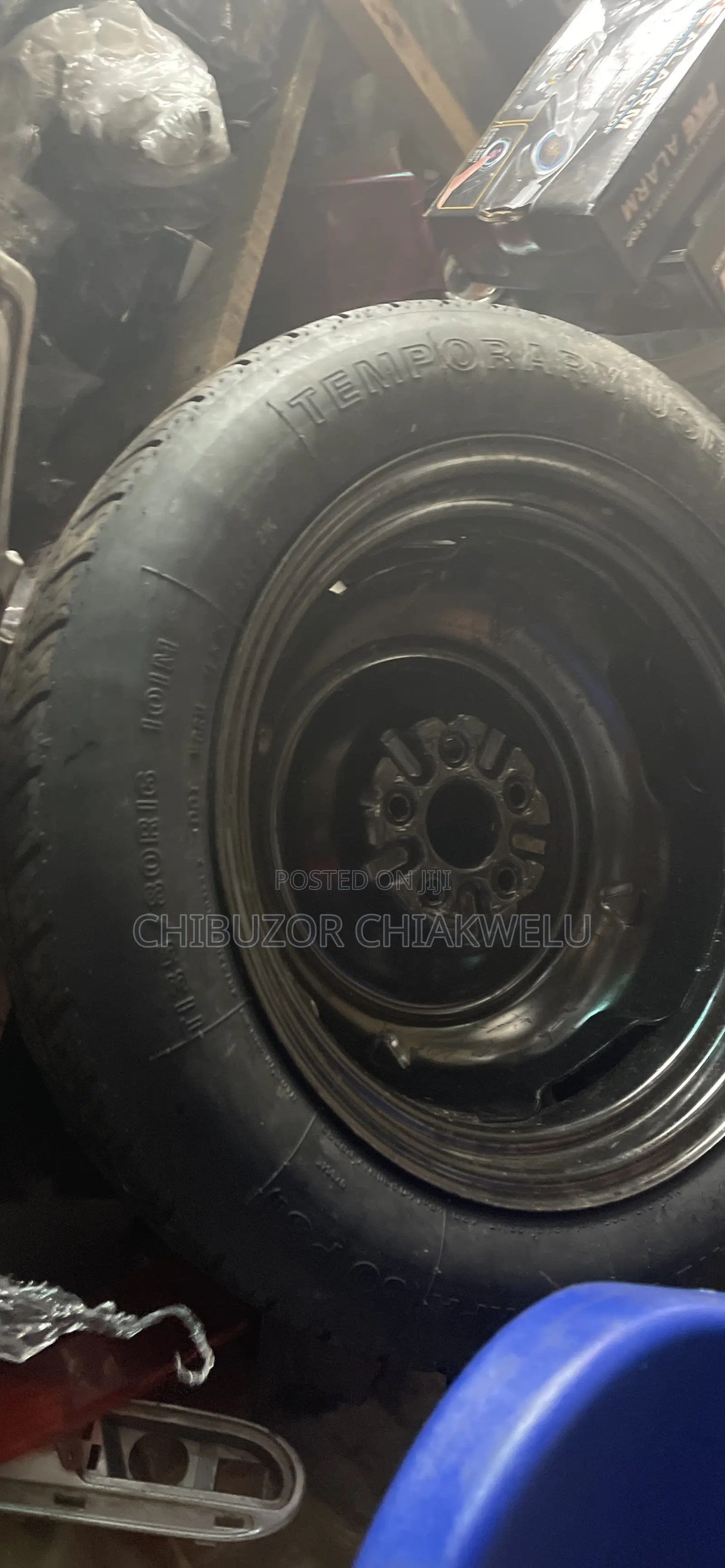 Spare Tire Temporary Used Tire