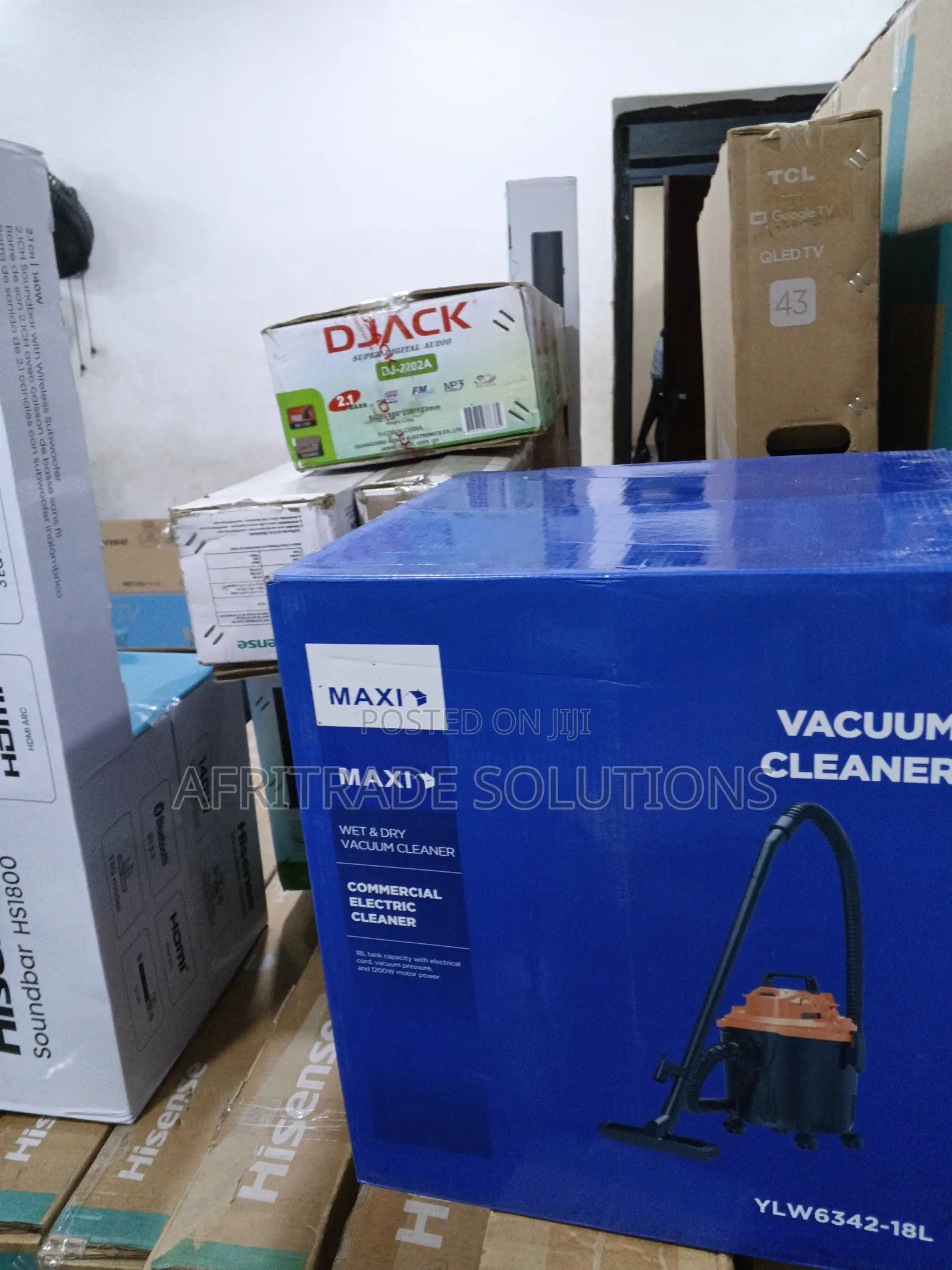 Maxi High Suction Wet Dry Vacuum Cleaner