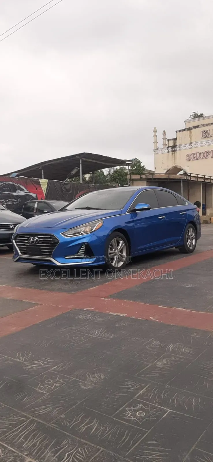 Hyundai Sonata 2018 Blue