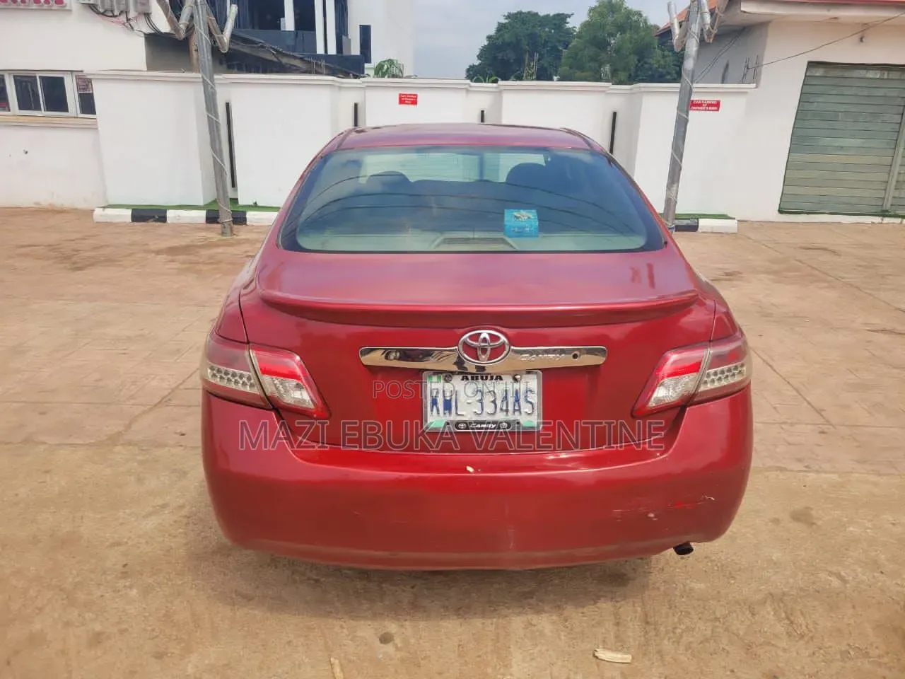 Toyota Camry 2008 Red