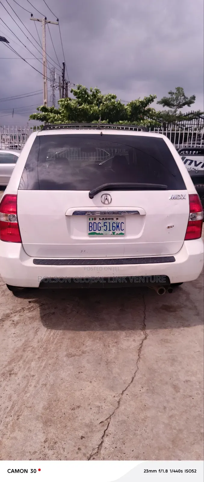 Acura MDX 3.5L 4x4 2003 White