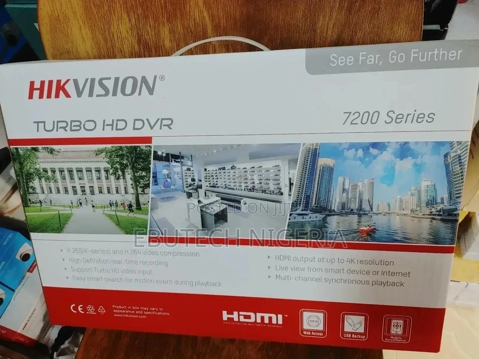 Hikvision Ds-7208hghi-M1 Hikvision 8ch Turbo Hd DVR