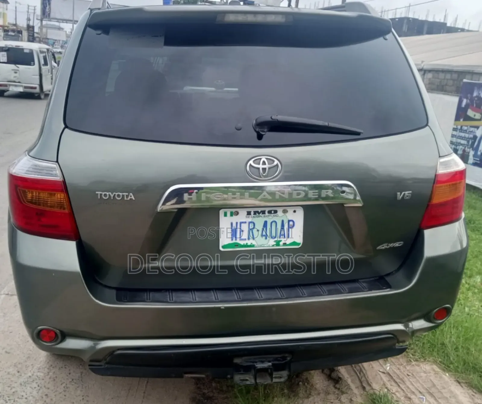 Toyota Highlander Limited 2012 Gray