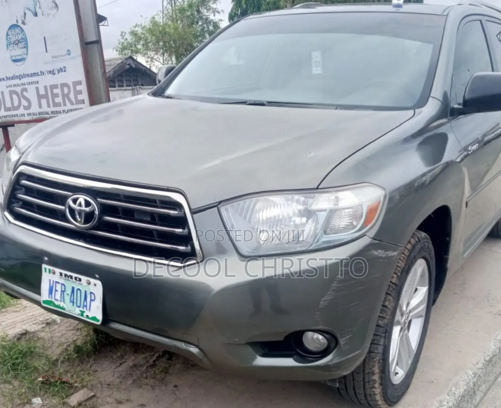 Toyota Highlander Limited 2012 Gray