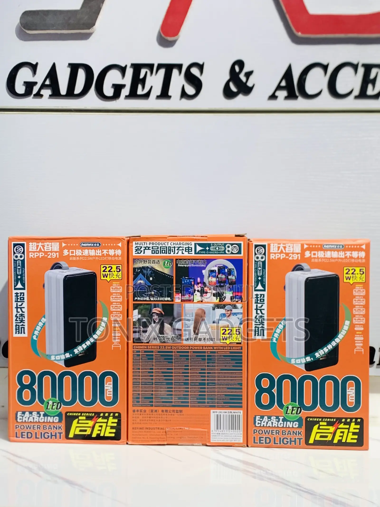 Ramax 80000mah Fast Charging Powerbank