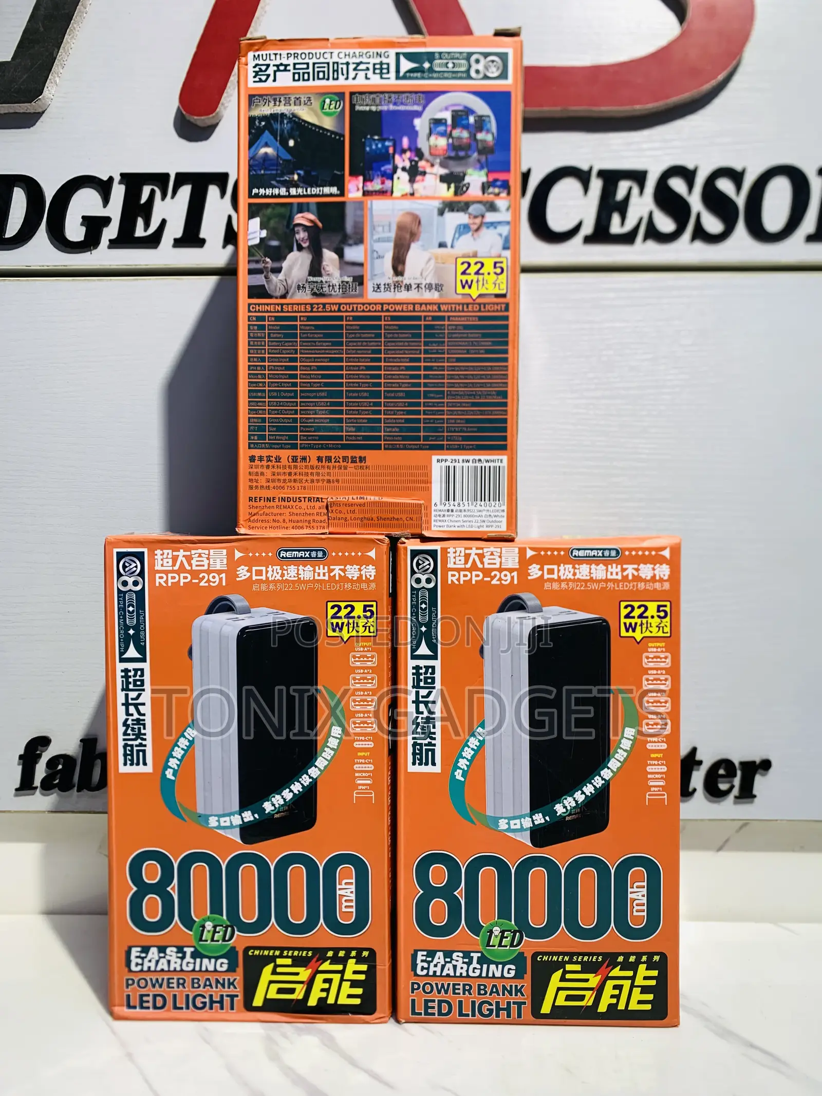 Ramax 80000mah Fast Charging Powerbank