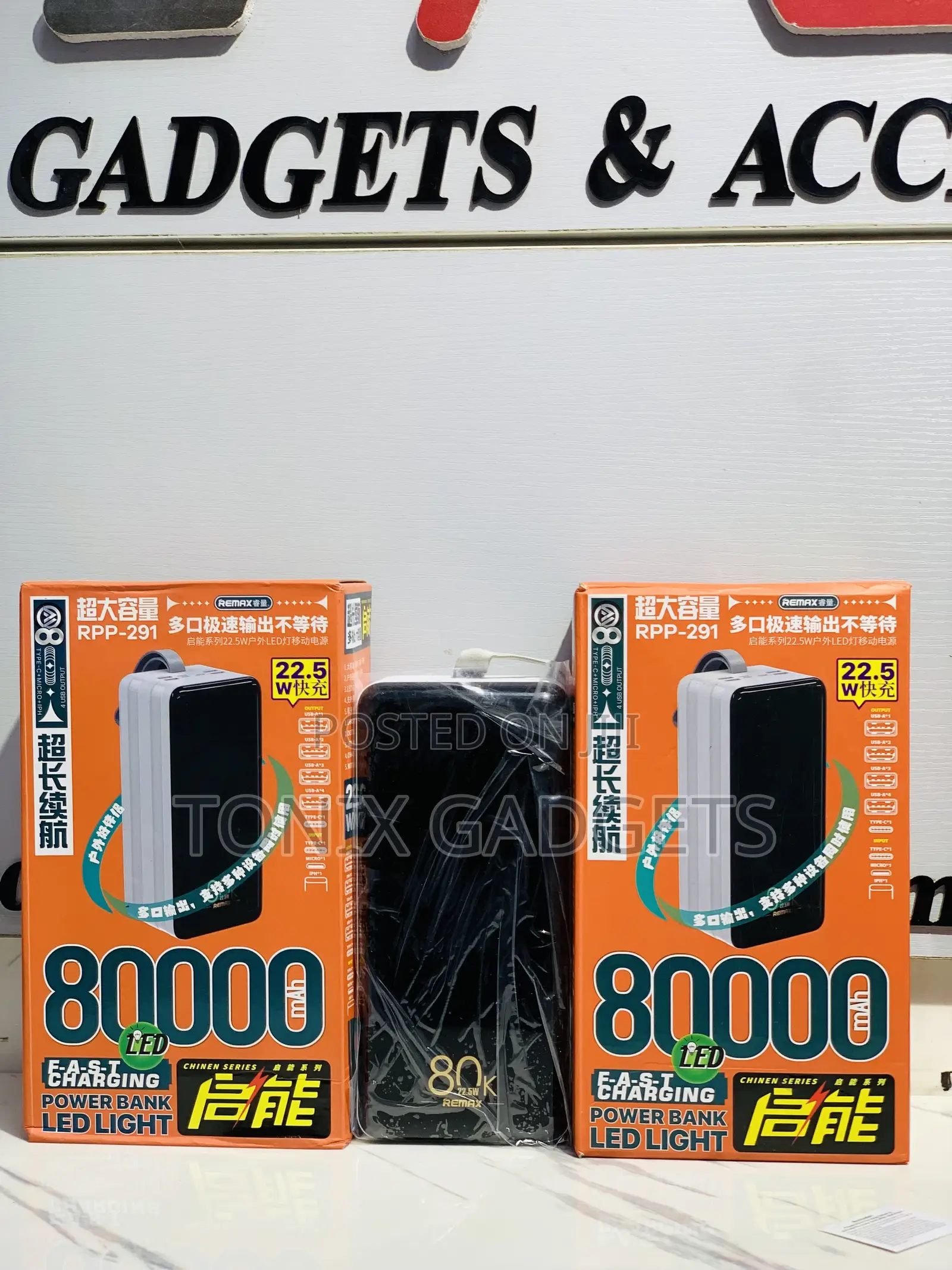 Ramax 80000mah Fast Charging Powerbank