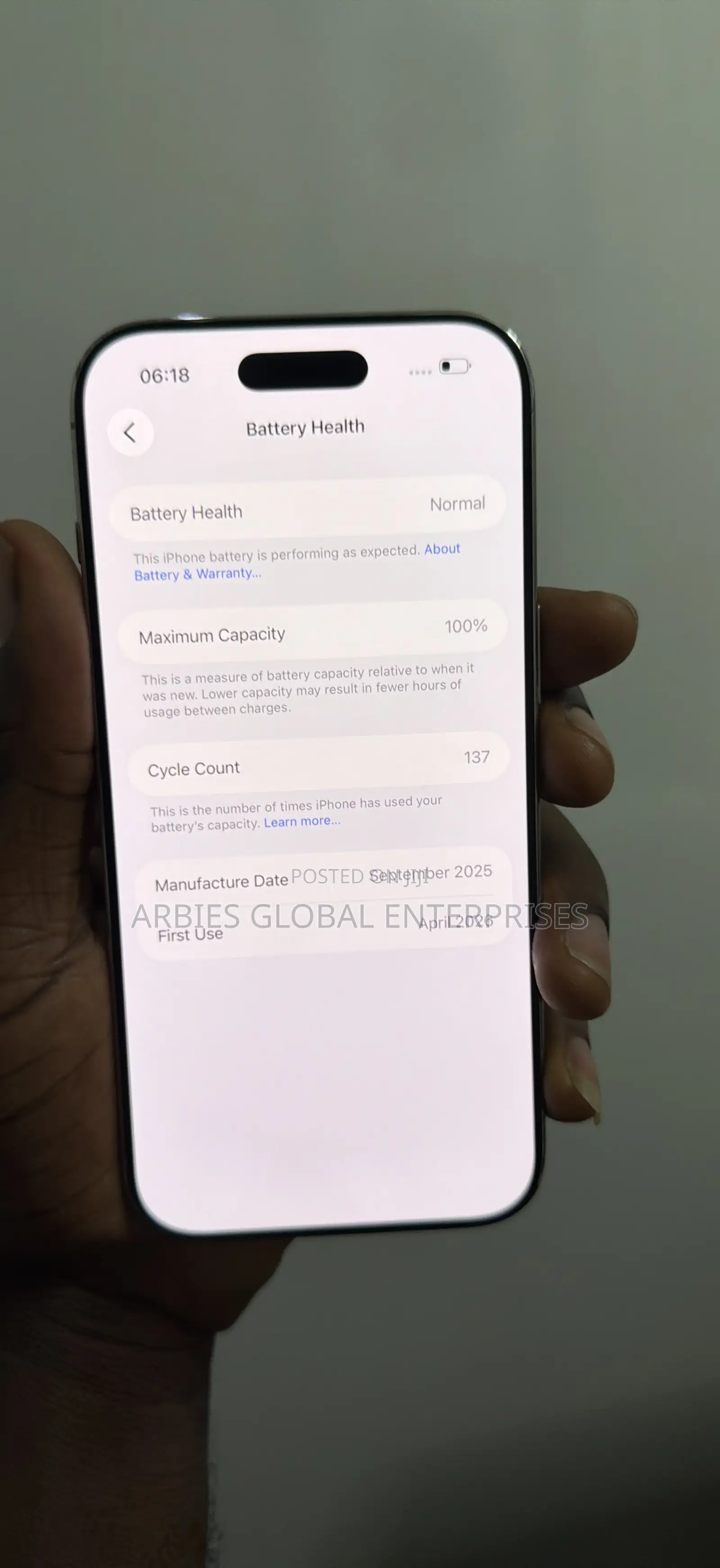 Apple iPhone Air 256 GB White