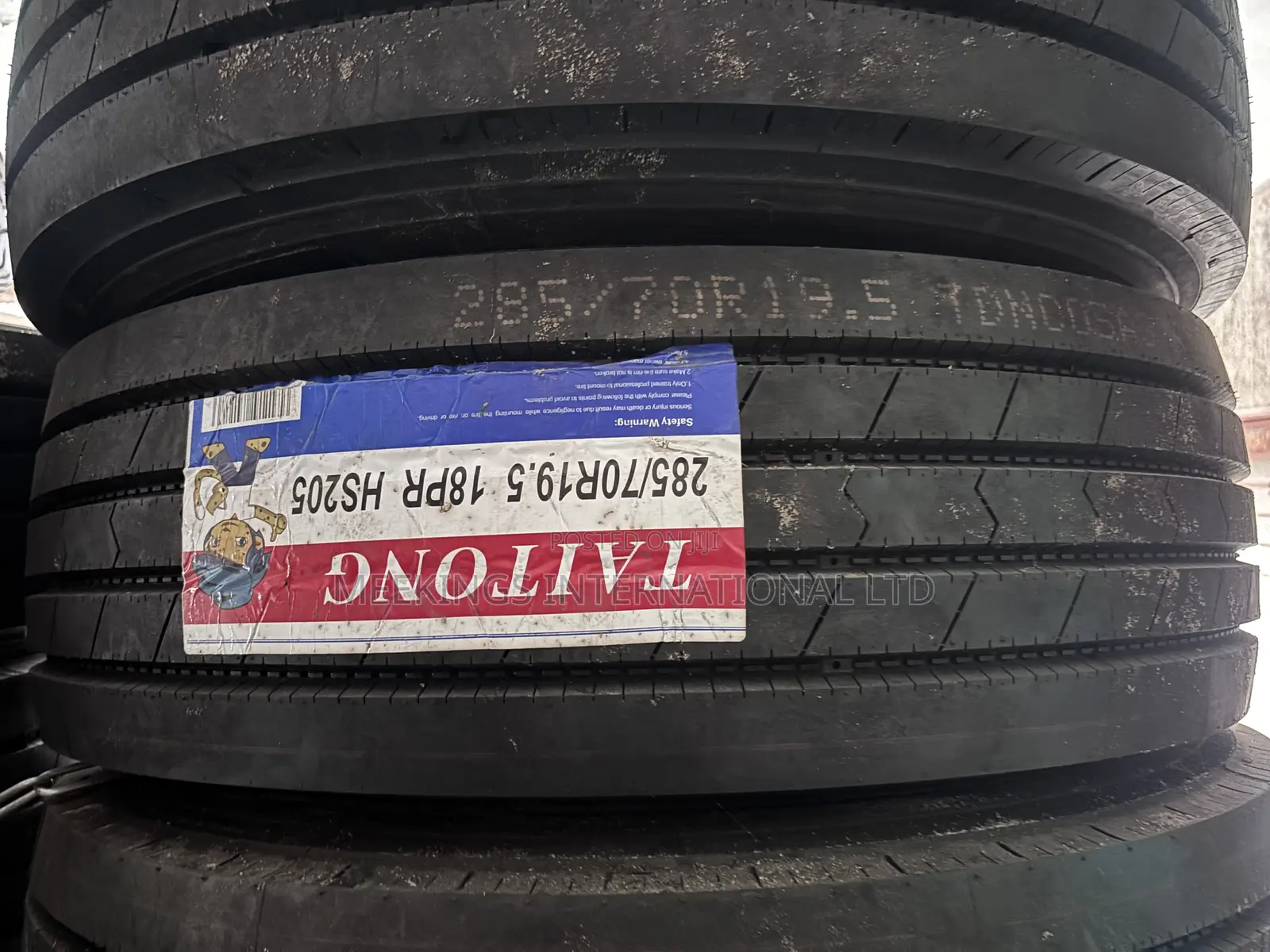Brand New 285/70r19.5 Taitong Tyre for Trucks