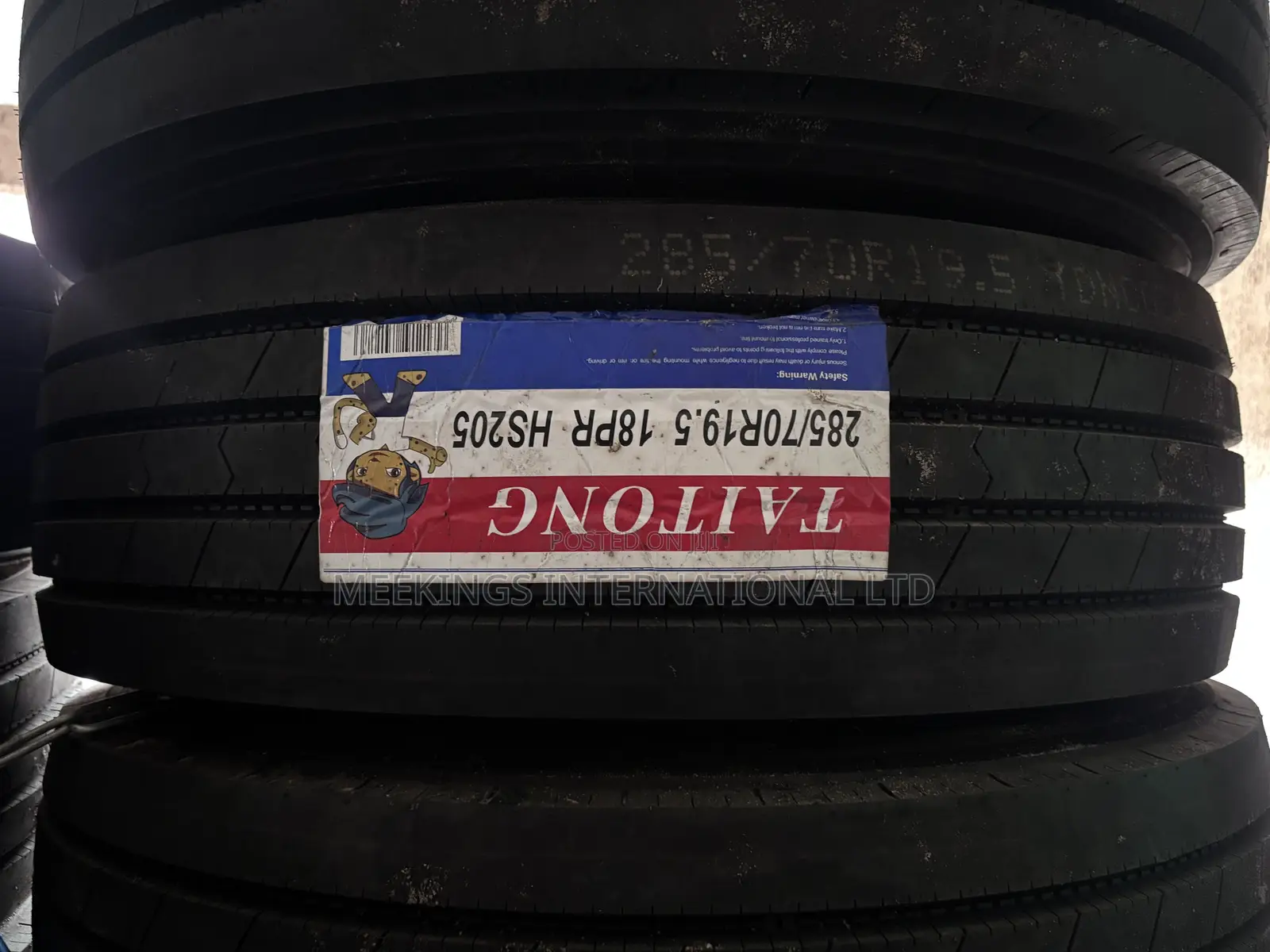 Brand New 285/70r19.5 Taitong Tyre for Trucks