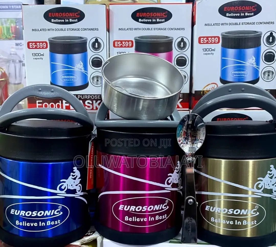 Eurosonic 780ml Vacuum Food Flask ₦16,000