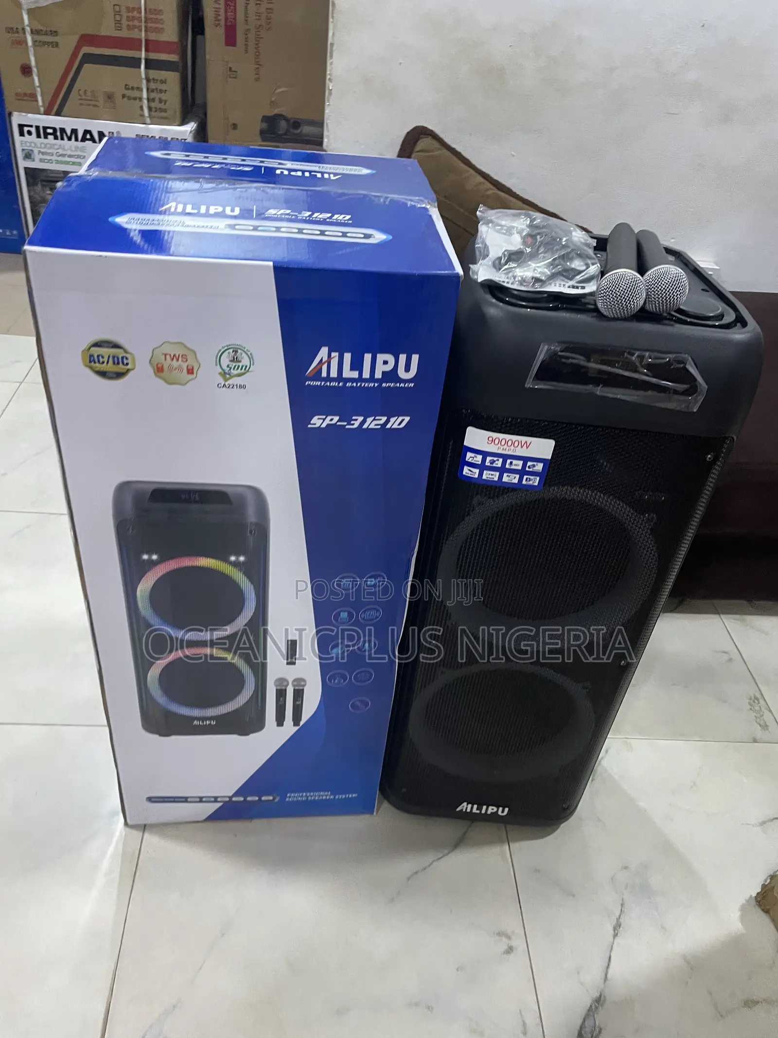 Alipu 90000w Deep Bass Bluetooth Speaker