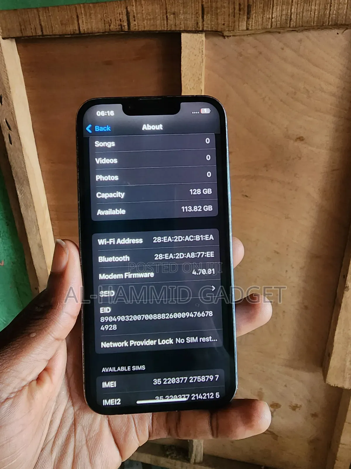 Apple iPhone 13 Pro 128 GB Gray