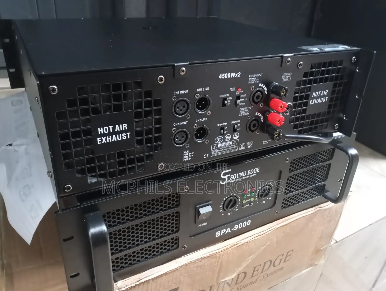 Soundedge 4500w X2 Powered Amplifier
