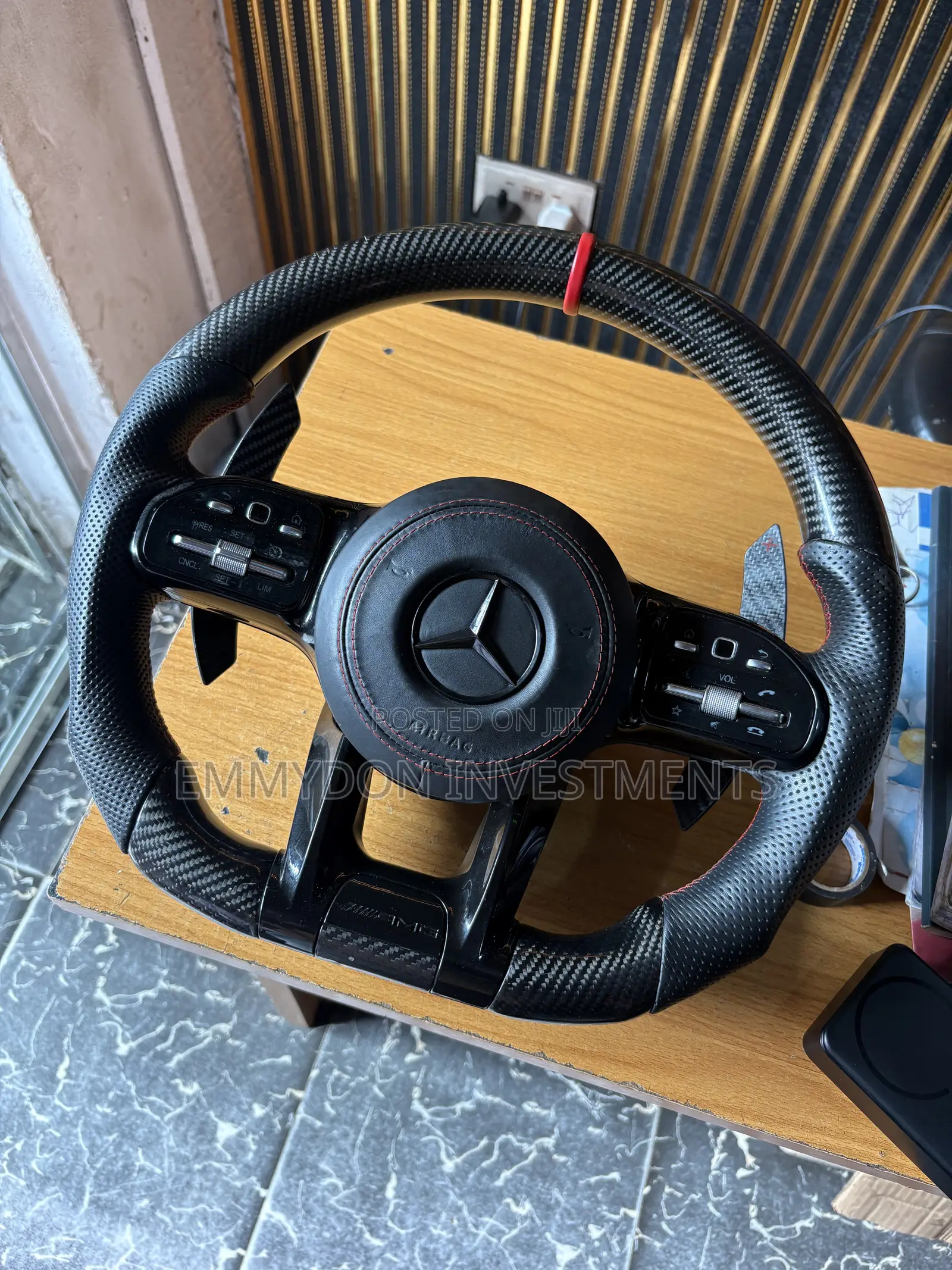 Mercedes Benz Amg Steering Wheel With Airbag 2017-2024