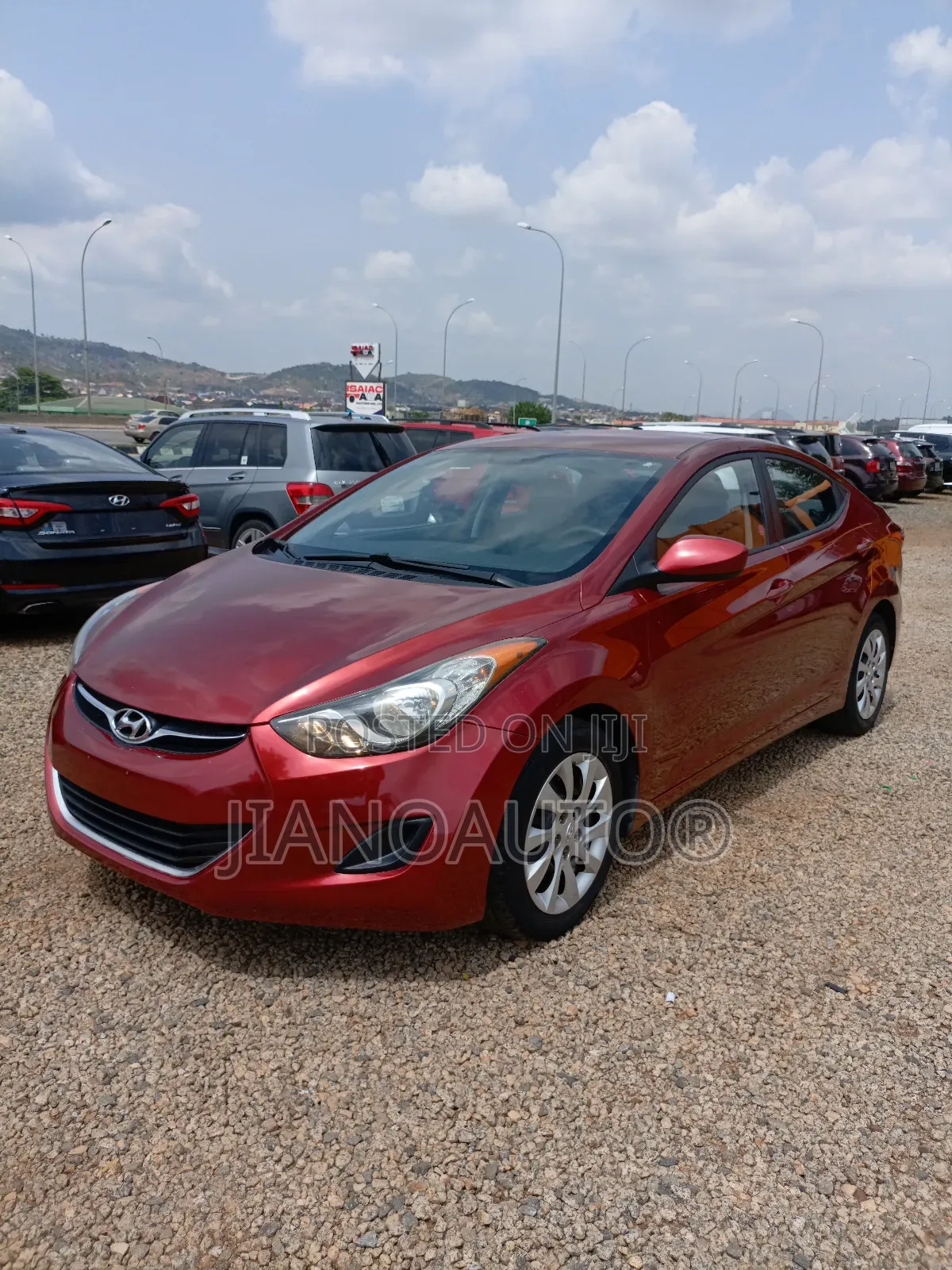 Hyundai Elantra 2013 Red