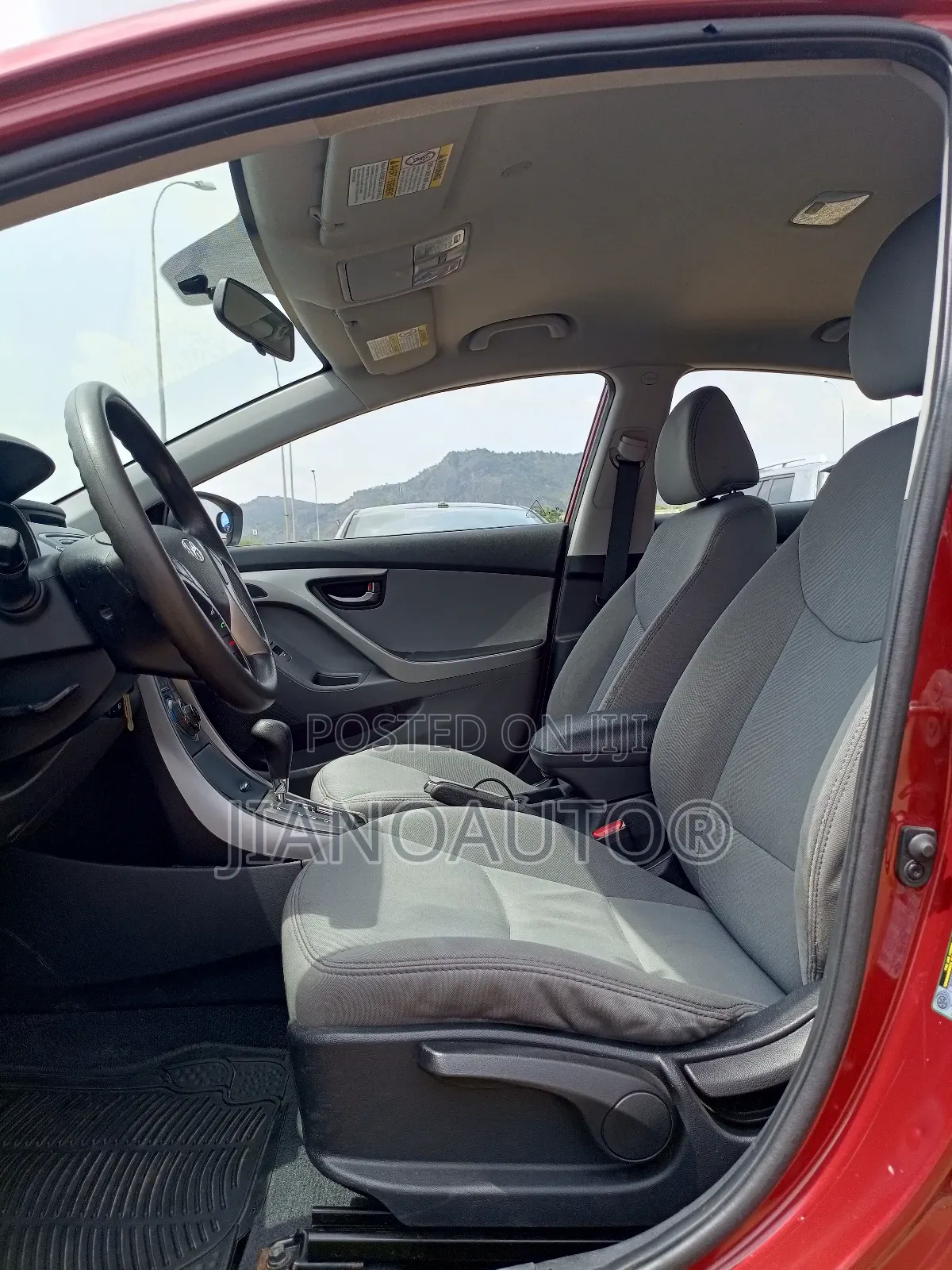 Hyundai Elantra 2013 Red