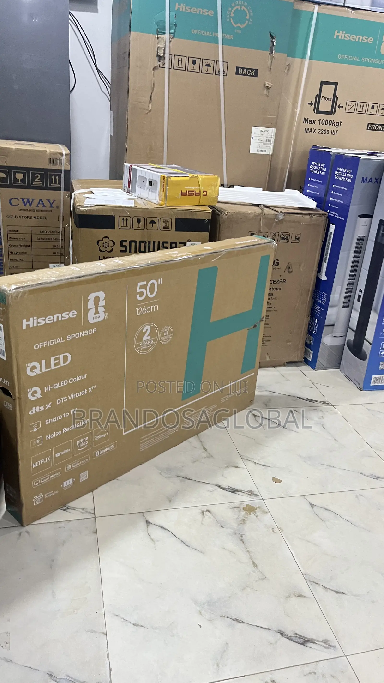 Hisense 50 Inch Qled Tv 50q5s – Ultra Hd Smart Entertainment
