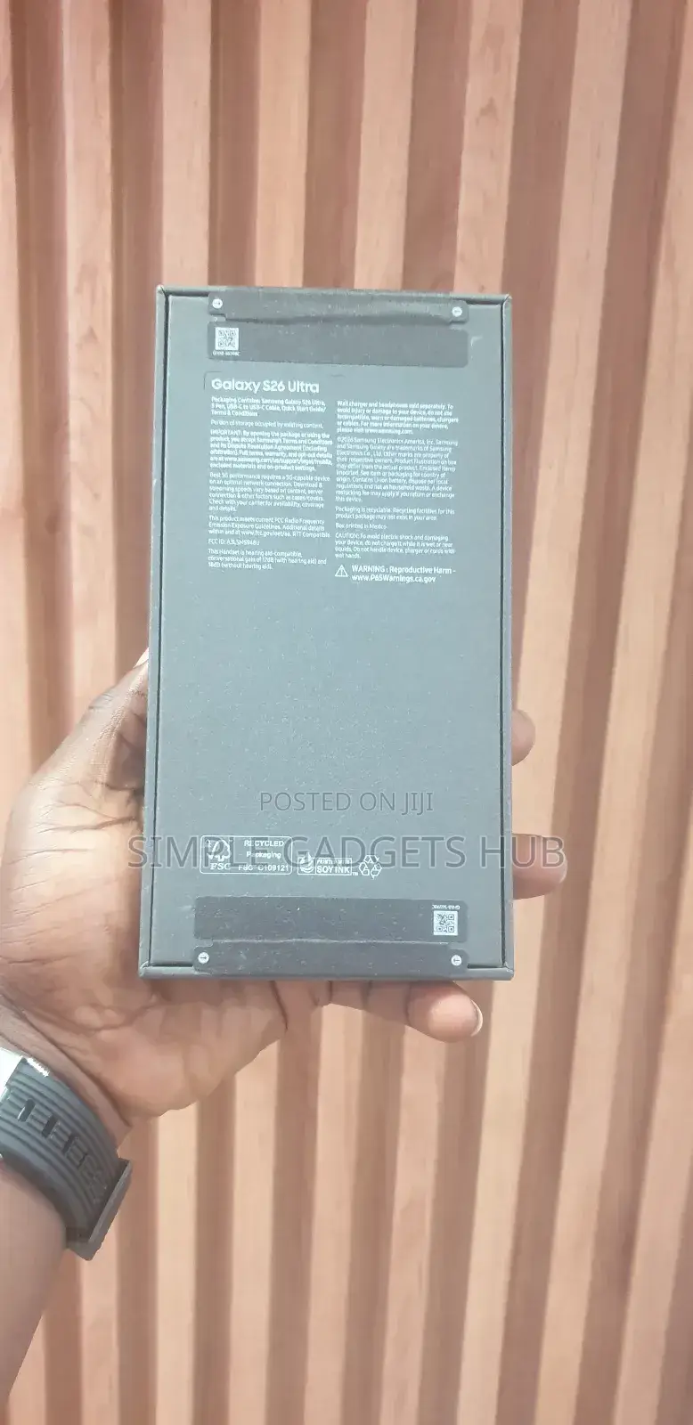 New Samsung Galaxy S26 Ultra 5G 512 GB Black