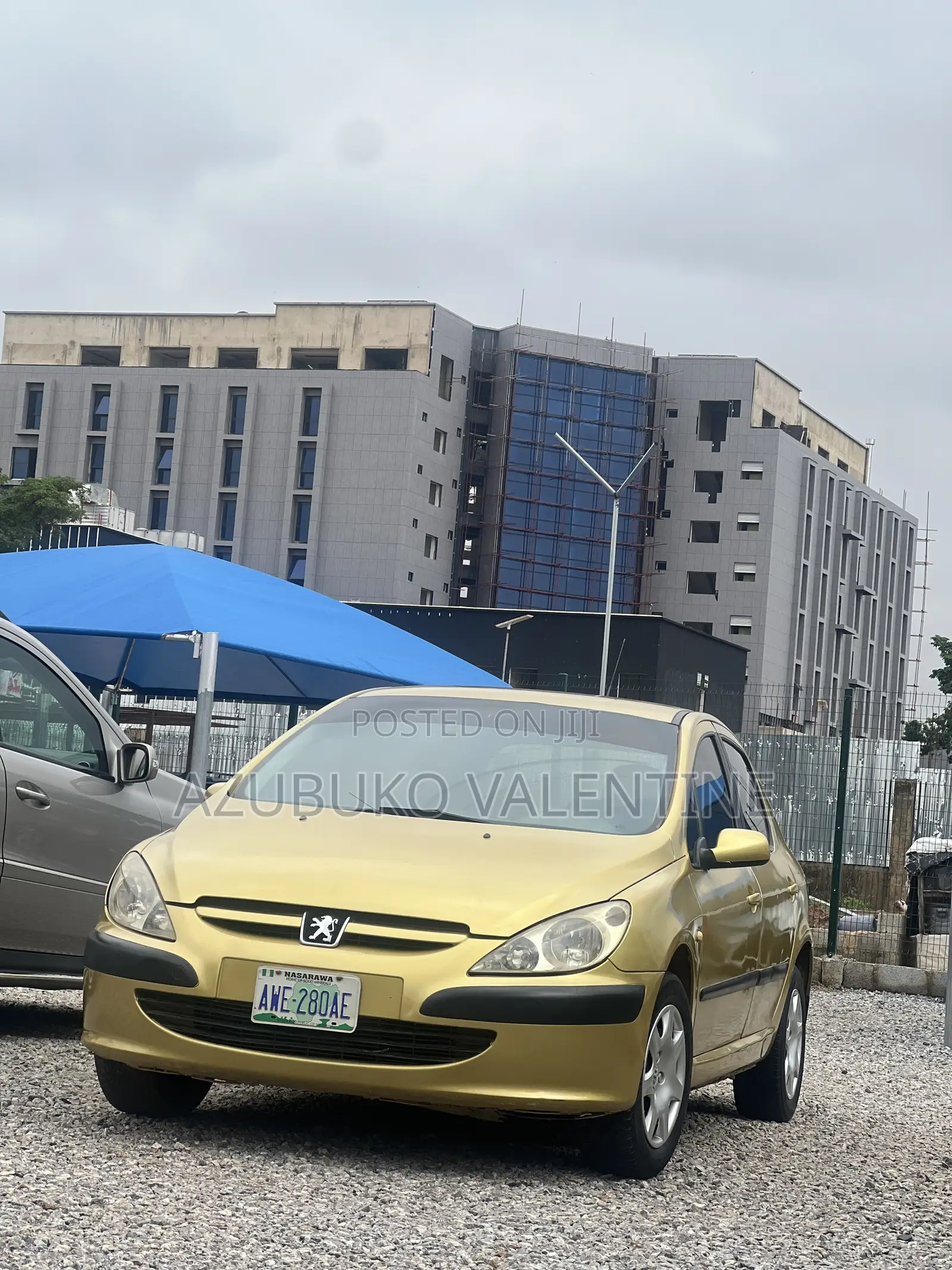 Peugeot 307 2004 Yellow