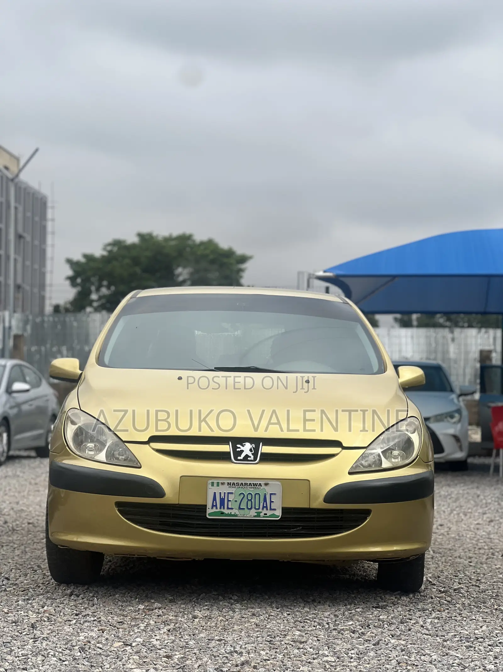 Peugeot 307 2004 Yellow