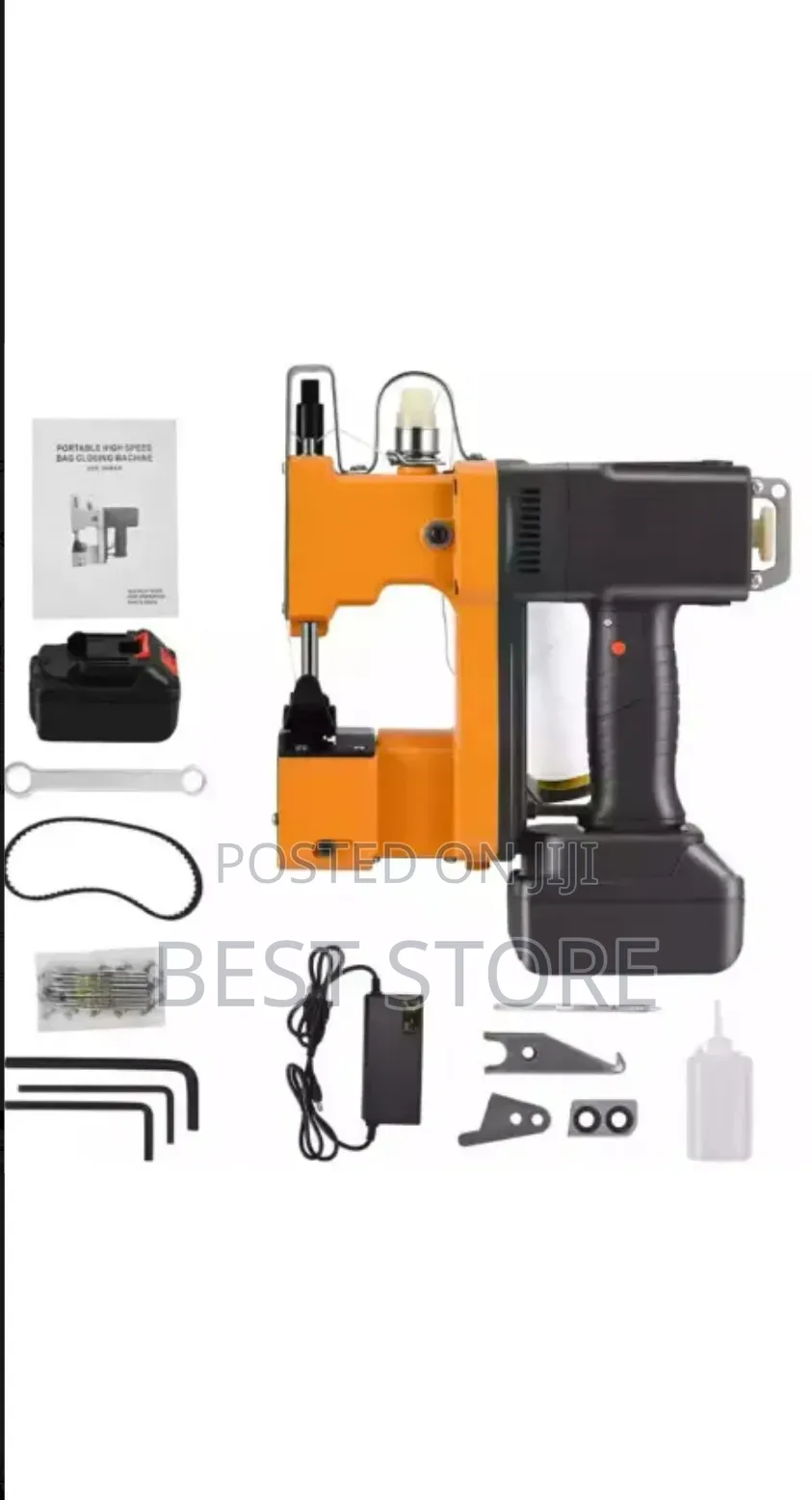Rechargeable Battery Sack Closer Sewing Machine Packaging Machine