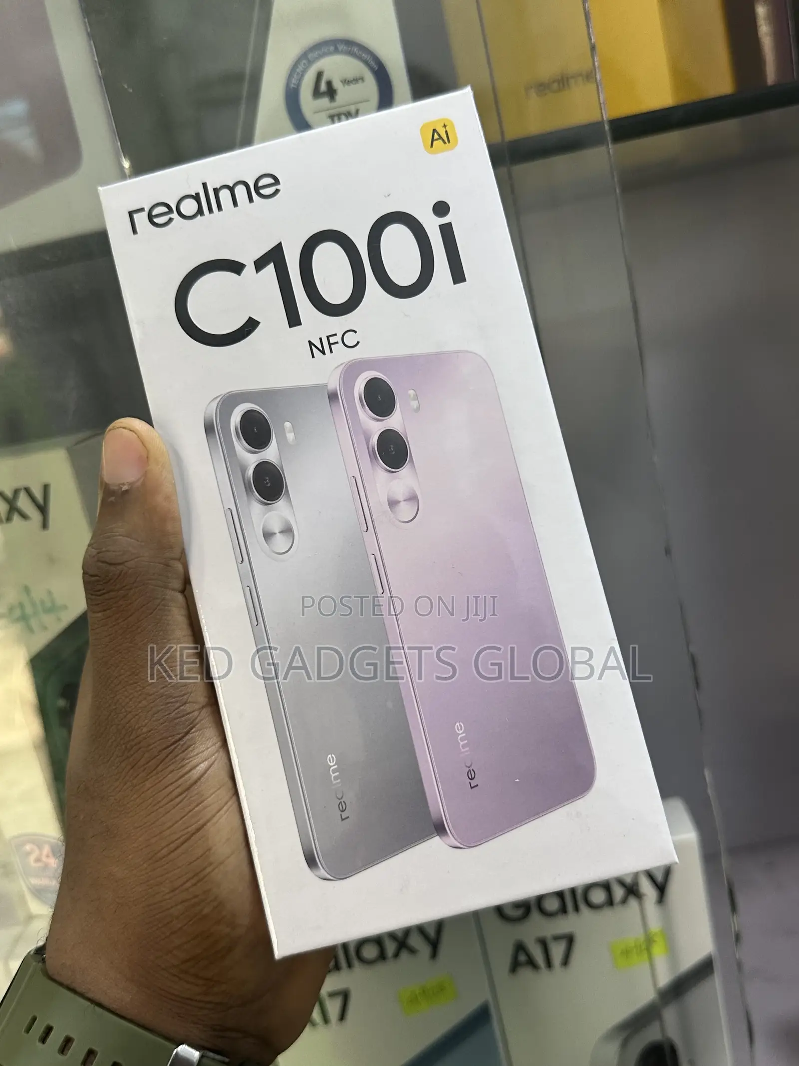 New Realme C100i 128 GB Black