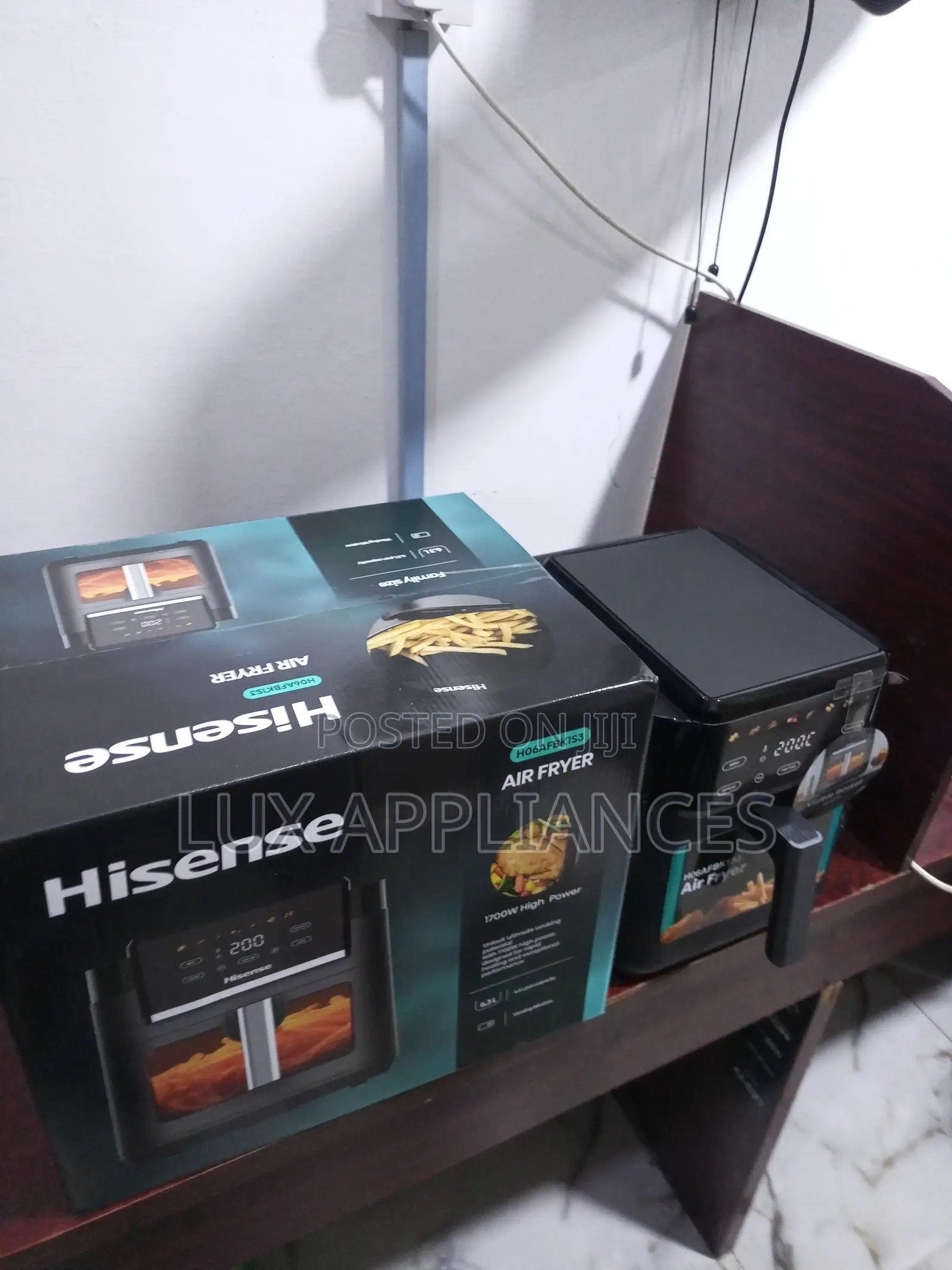 Hisense 6.3l Non-Stick Air Fryer