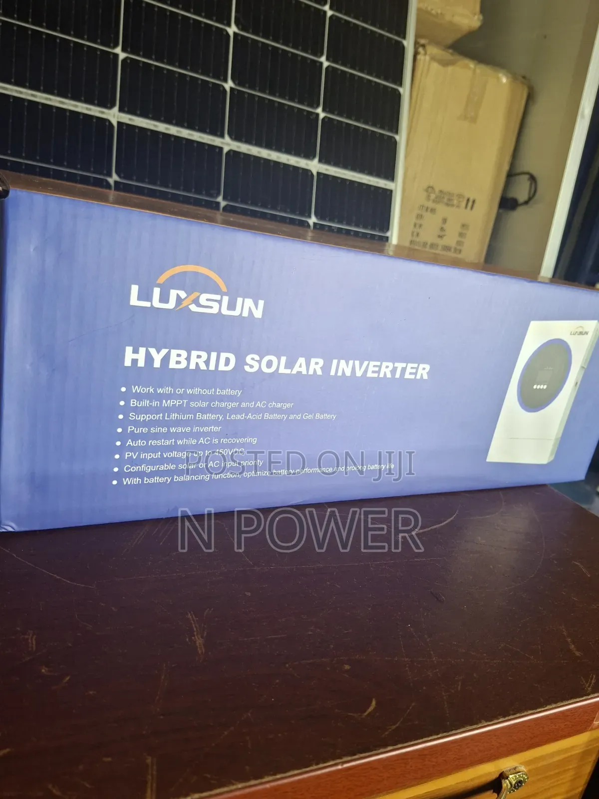 Luxsun Solar Hybrid Inverter 4.2kva/24v