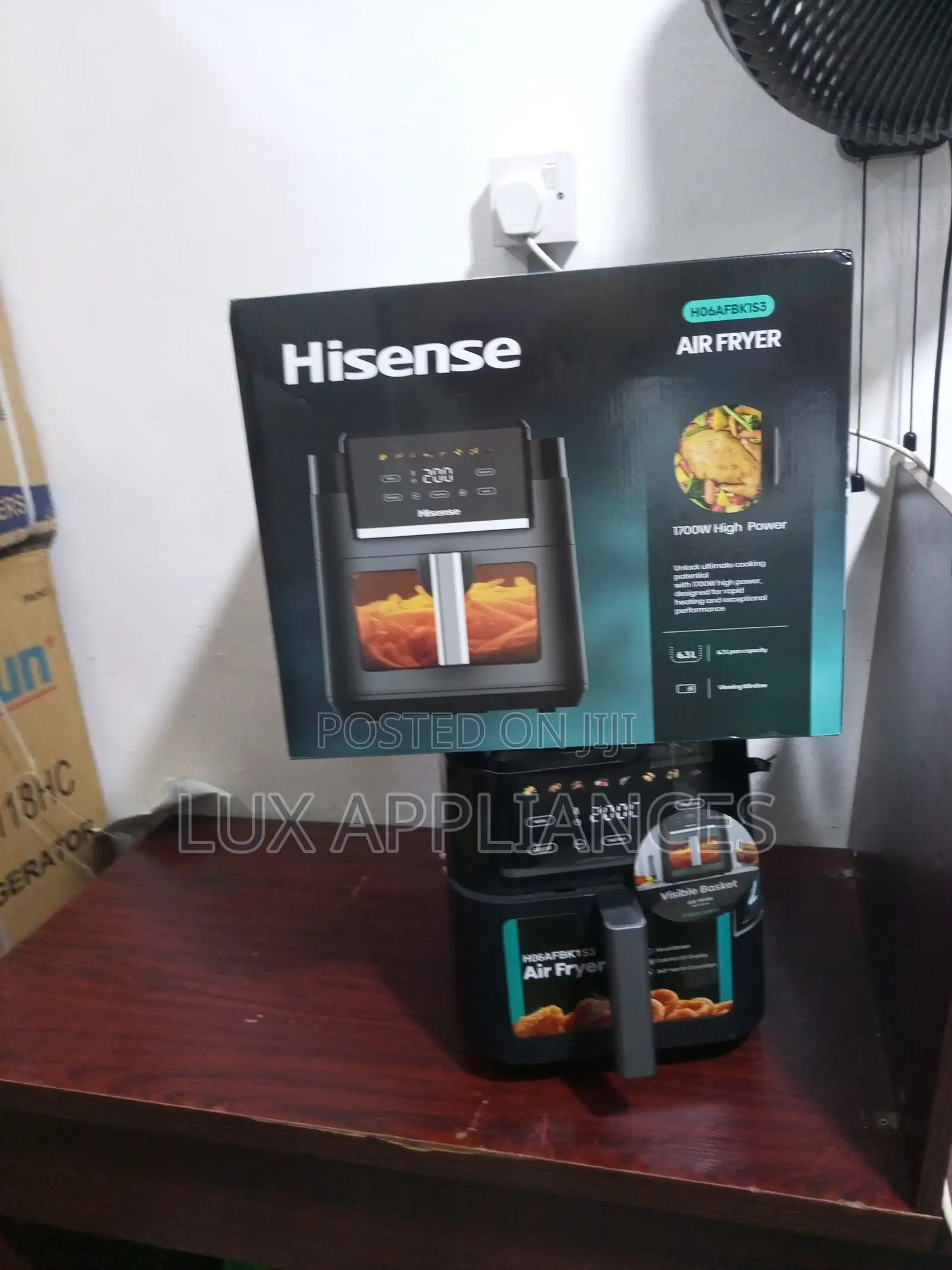 Hisense 6.3l Led Display Air Fryer