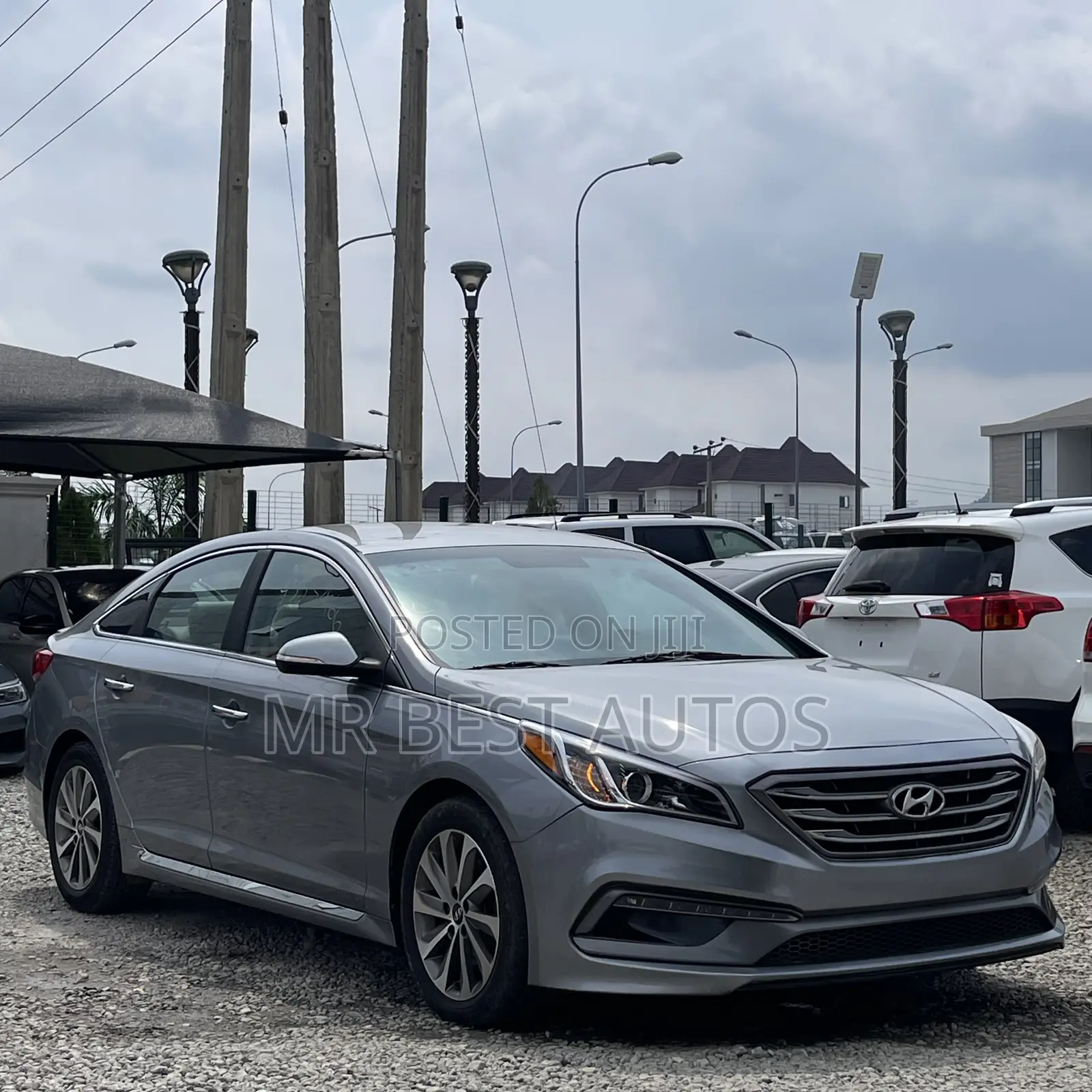 Hyundai Sonata Sport 4dr Sedan (2.4L 4cyl 6A) 2015 Silver