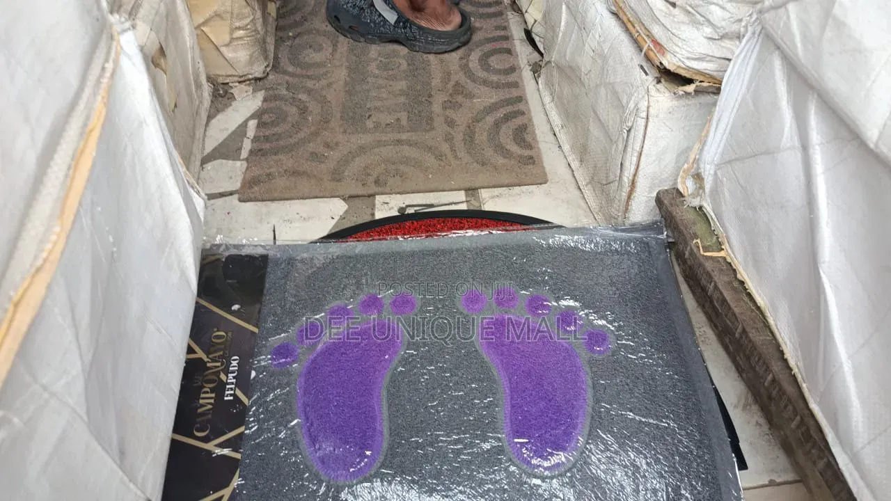 Footprint Pattern Anti-Slip Bathroom Mat .Any Color